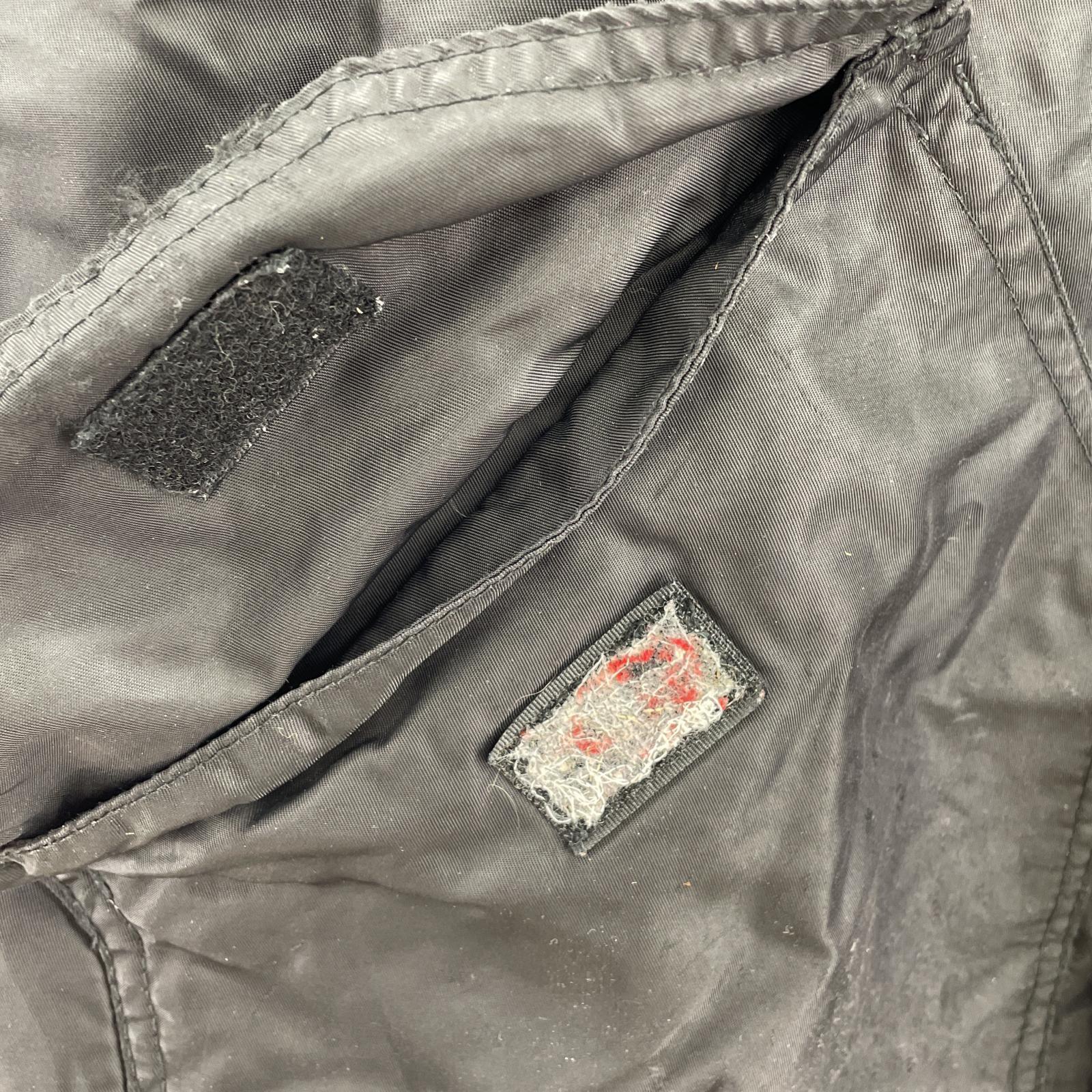 その他アウター USAF CWU-45P ナイロン フライトジャケット 黒 ブラック