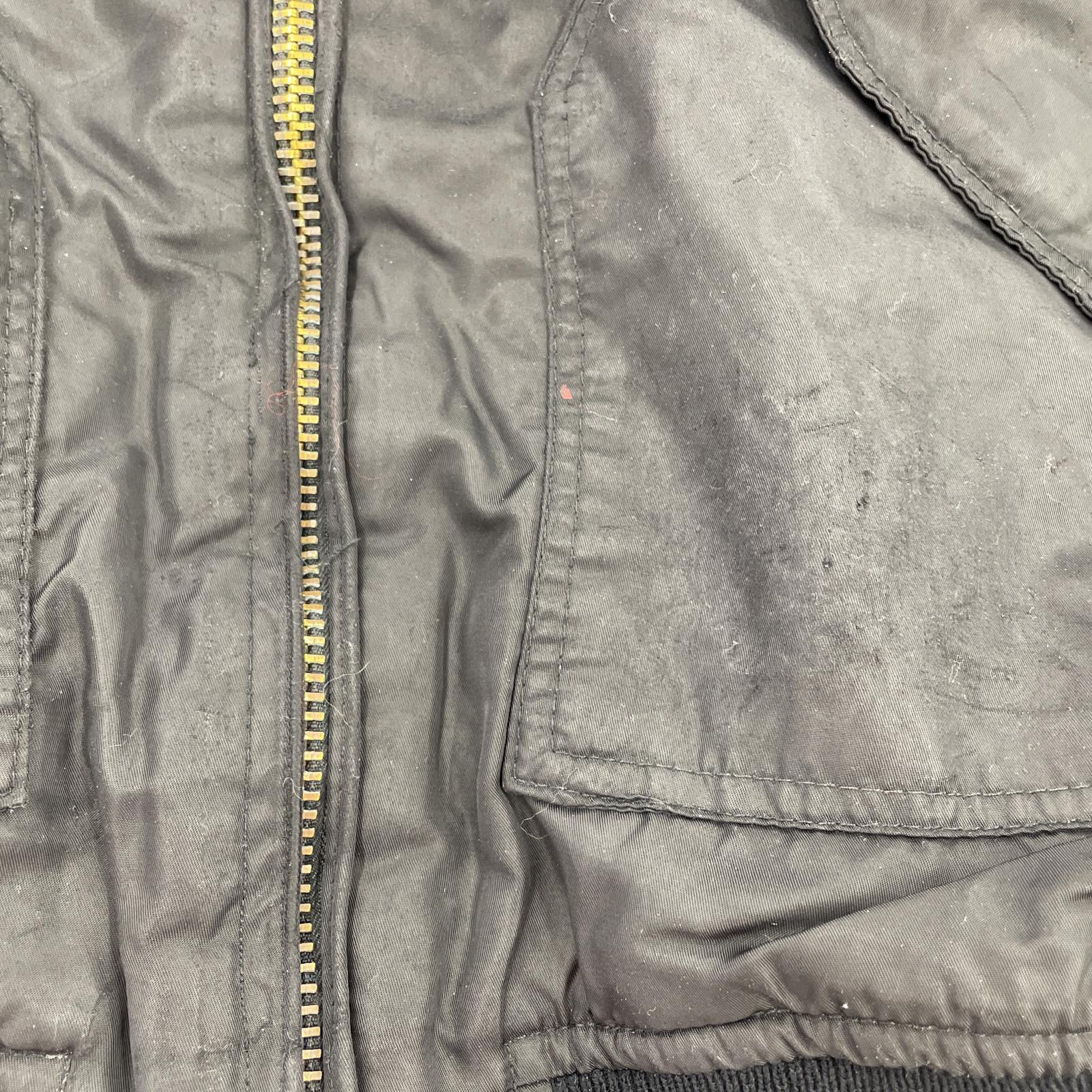 その他アウター USAF CWU-45P ナイロン フライトジャケット 黒 ブラック