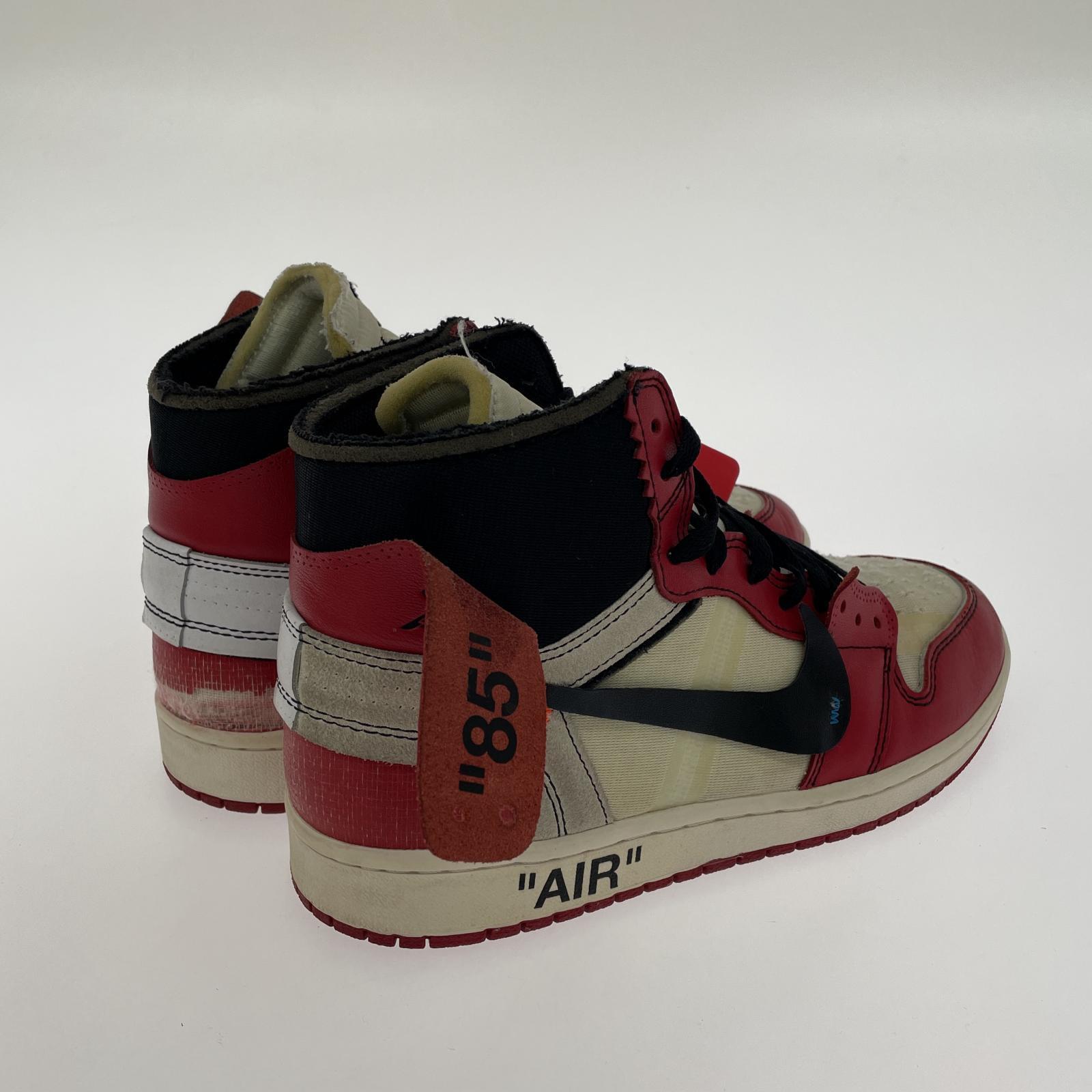 スニーカー NIKE×OFF WHITE Air Jordan 1 Retro High The Ten Chicago 27cm (US9 UK8 1/2 EU44)