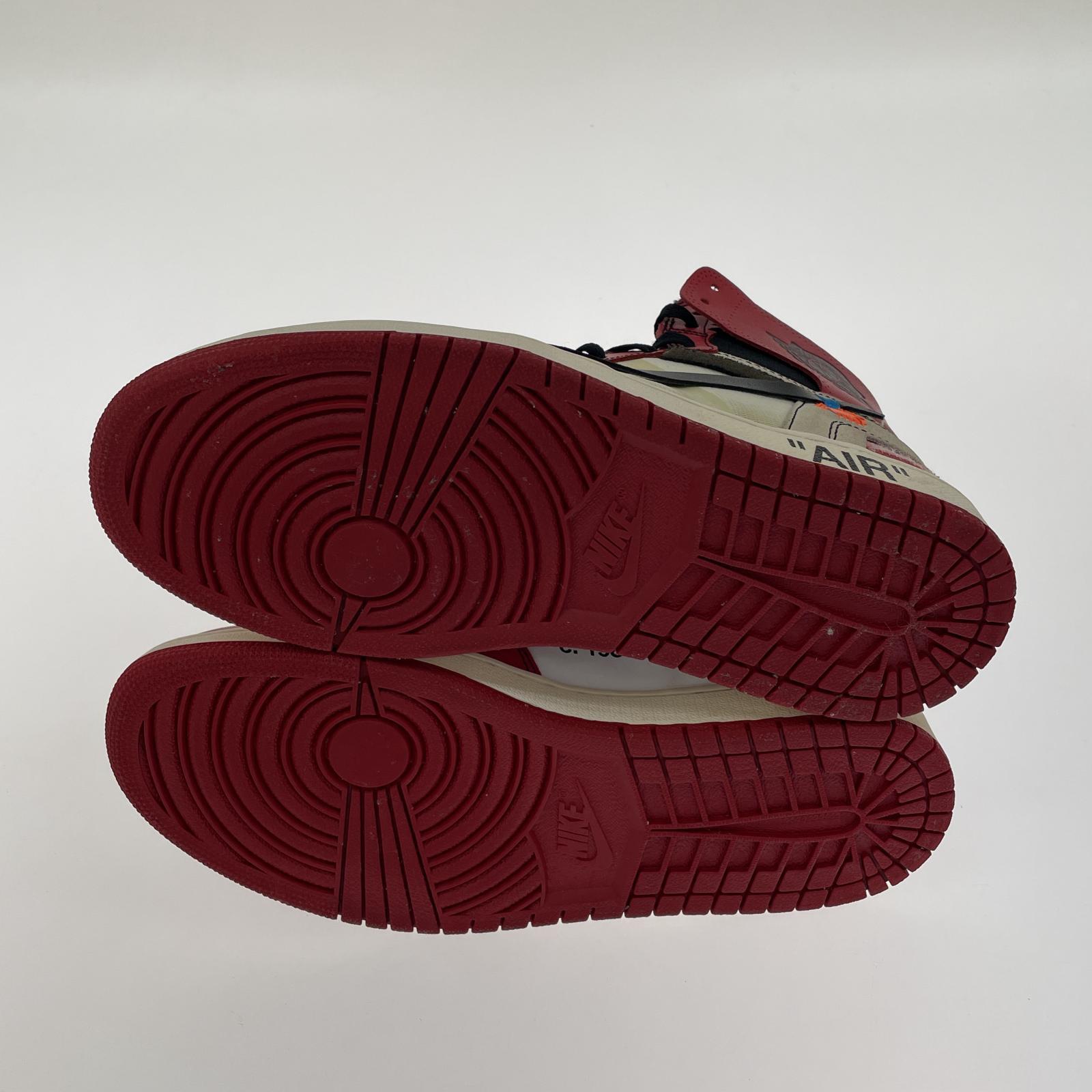 スニーカー NIKE×OFF WHITE Air Jordan 1 Retro High The Ten Chicago 27cm (US9 UK8 1/2 EU44)