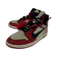 スニーカー NIKE×OFF WHITE Air Jordan 1 Retro High The Ten Chicago 27cm (US9 UK8 1/2 EU44)