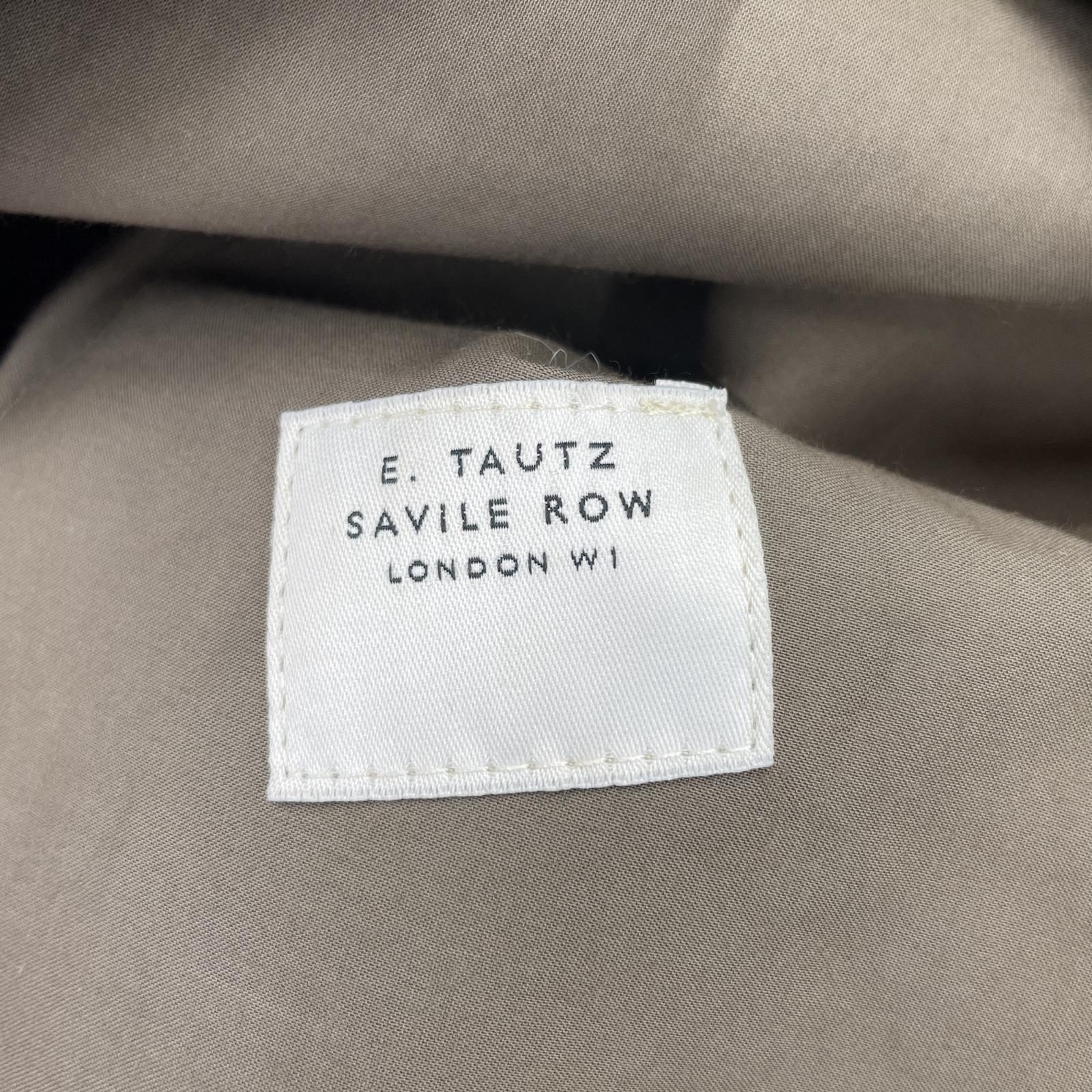 その他アウター E.TAUTZ×MACKINTOSH ゴム引き シングル トレンチコート カーキ カーキ