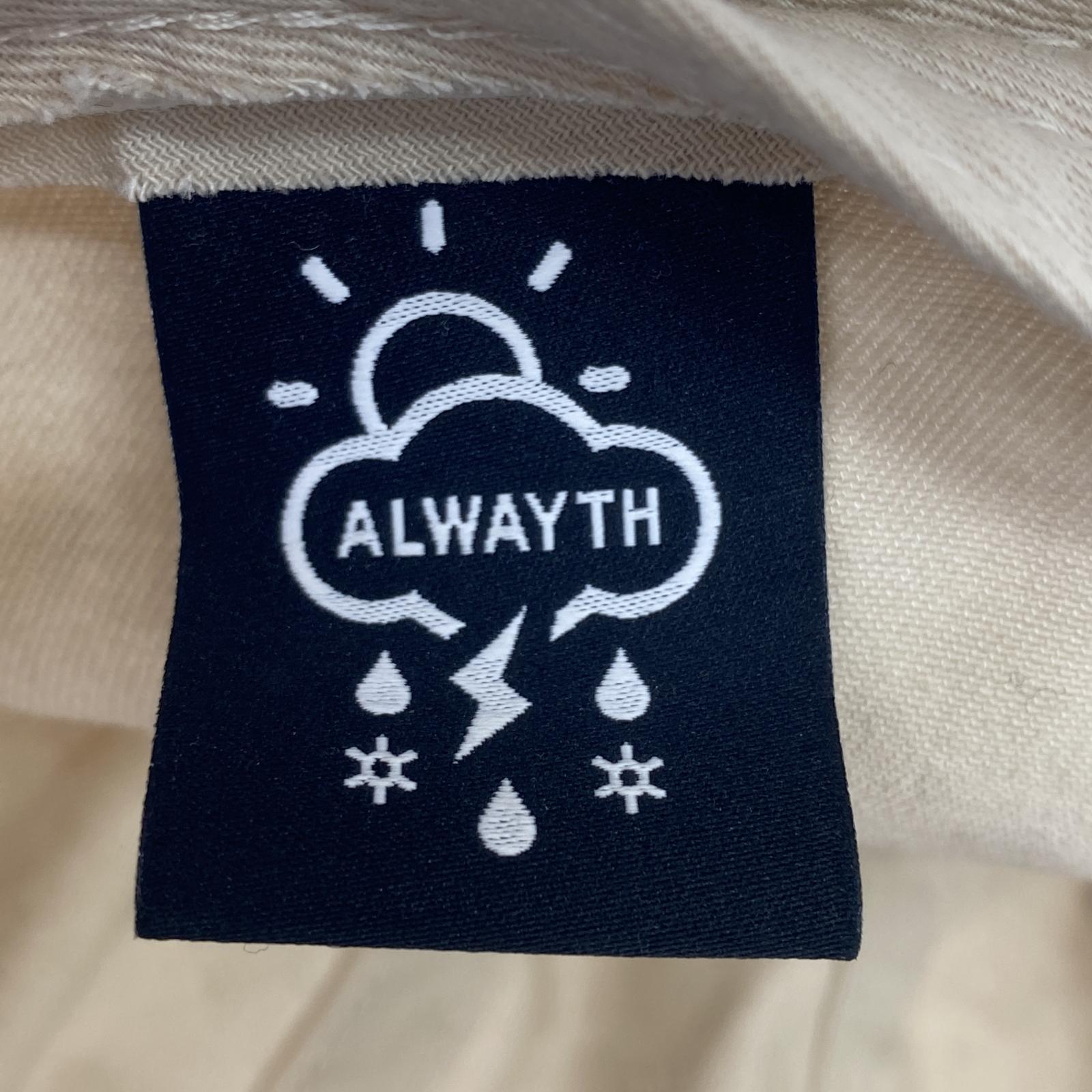 その他帽子 BROCHURE ALWAYTH 刺繍キャップ ホワイト