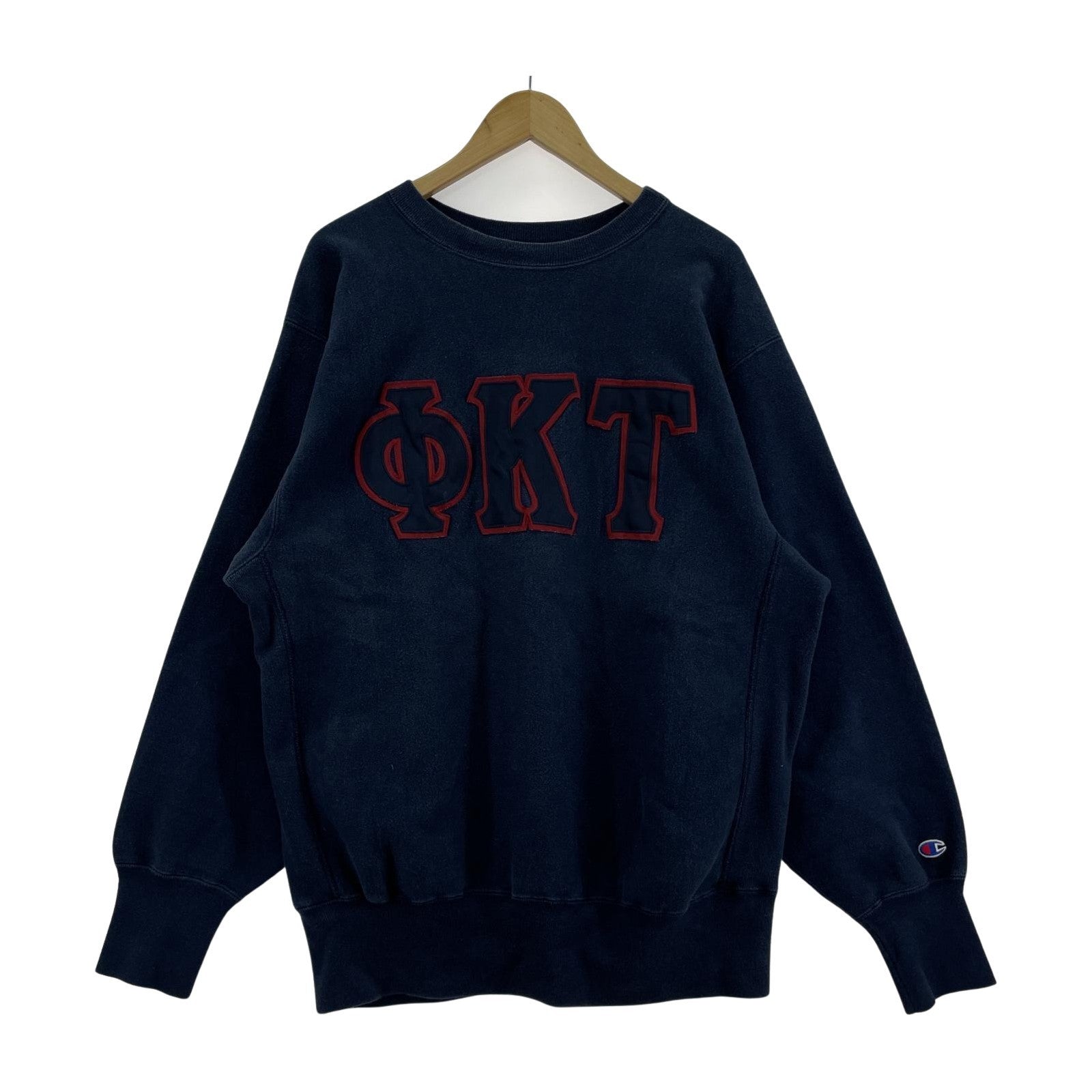 その他トップス Champion/90s/カレッジロゴ/REVERSE WEAVE/XL/USA製 ネイビー