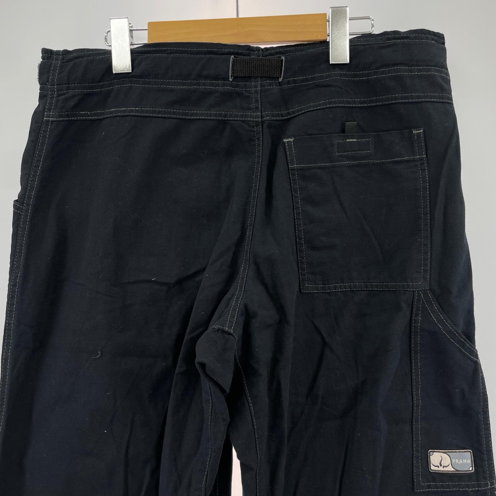 パンツ 90s prAna Outdoor Climbing Pants L NVY USA製 L ブラック