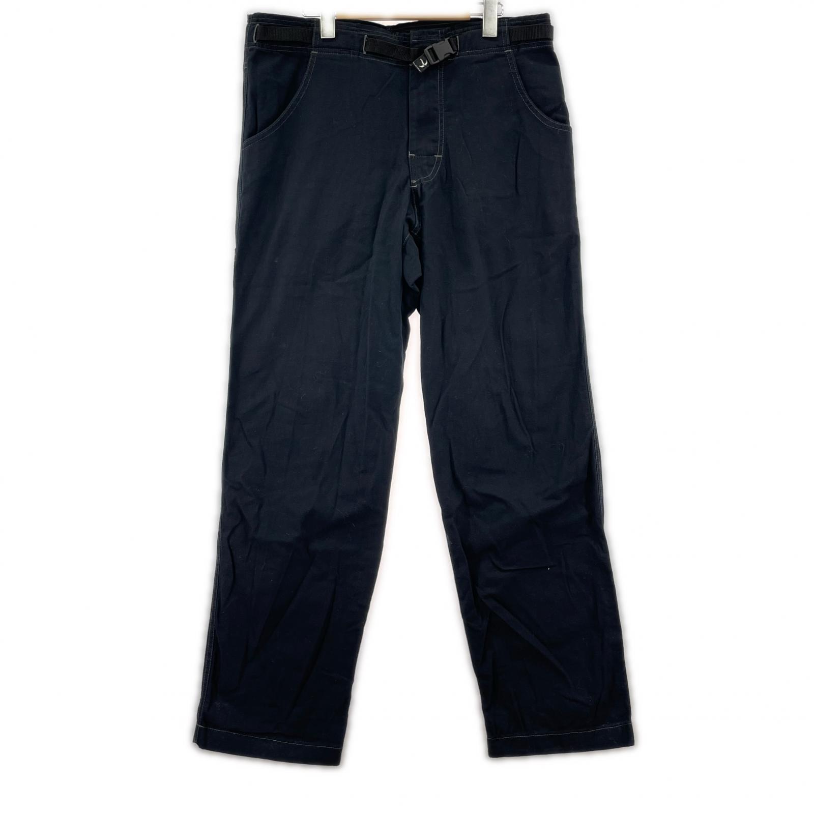 パンツ 90s prAna Outdoor Climbing Pants L NVY USA製 L ブラック