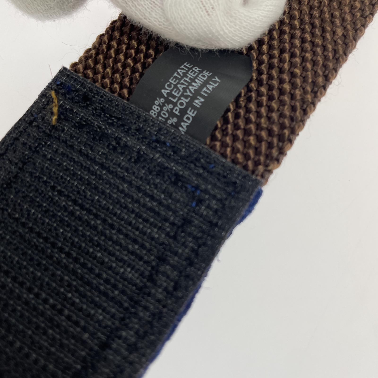 その他アクセサリー DRIES VAN NOTEN ベルト(80)ブラウン