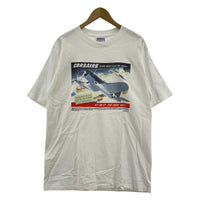 その他トップス 90s all sport print tee 白 L L ホワイト