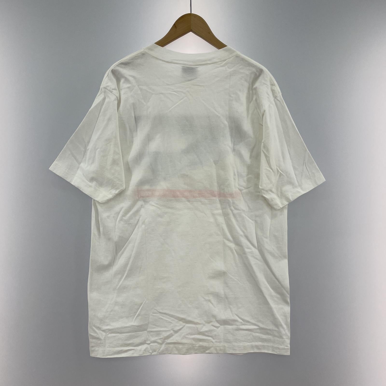 その他トップス 90s all sport print tee 白 L L ホワイト