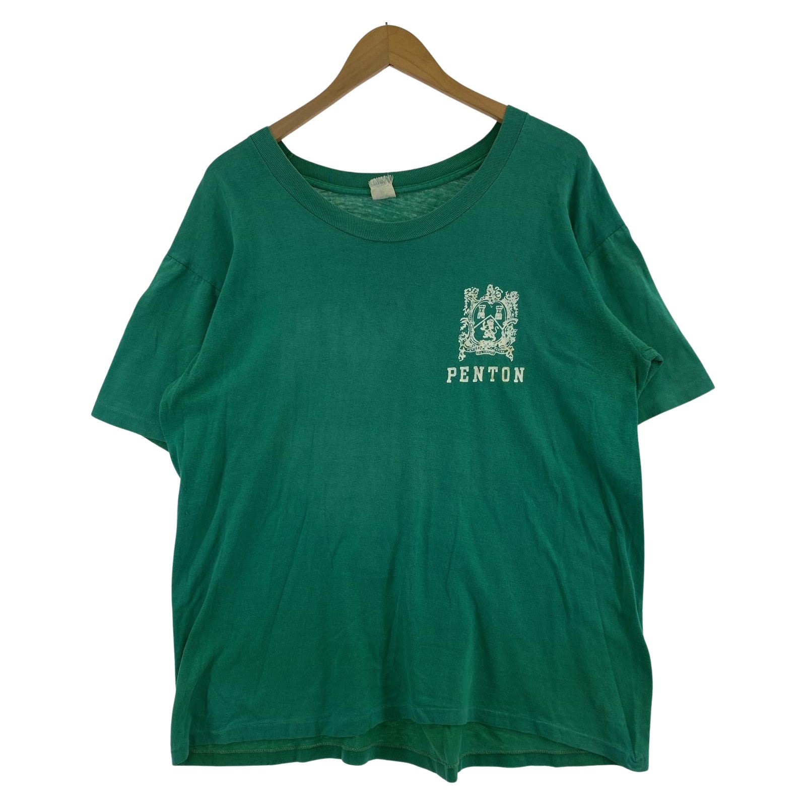 その他トップス 70s Velva Sheen PENTON print tee GRN グリーン