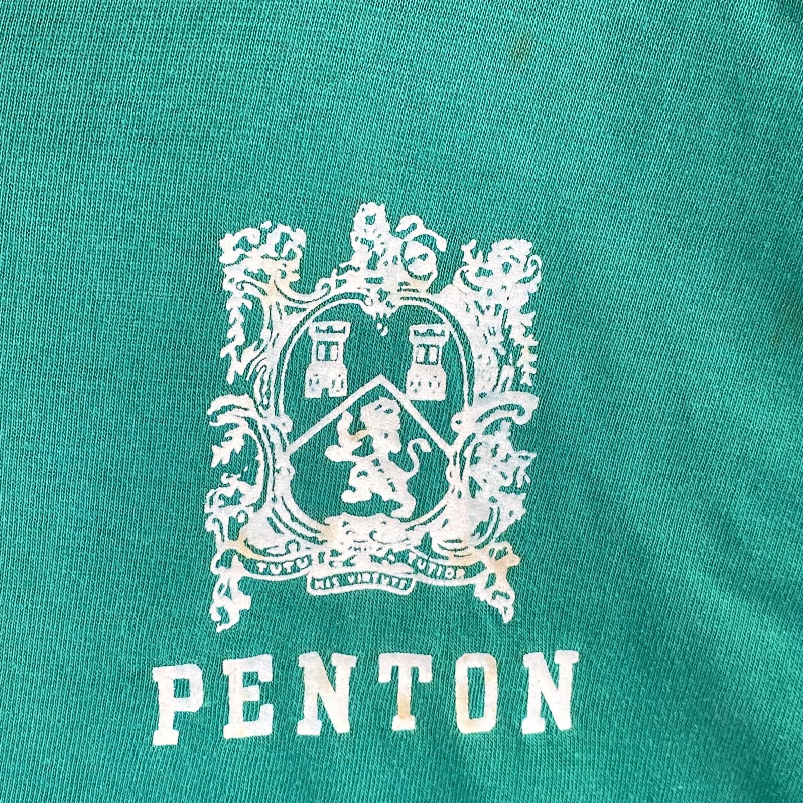 その他トップス 70s Velva Sheen PENTON print tee GRN グリーン
