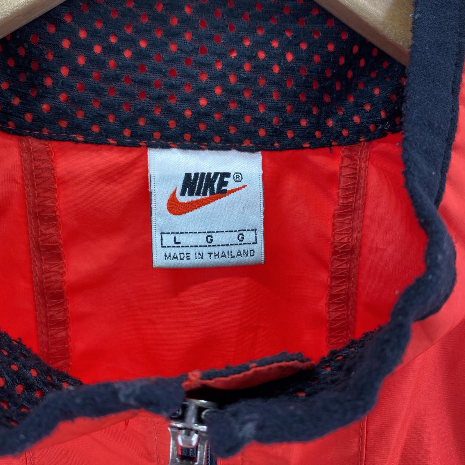 その他アウター 90s NIKE ナイロンジャケット 赤 L L