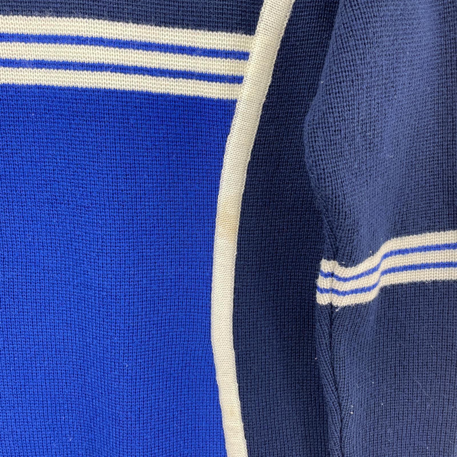 その他トップス 90s adidas デサント製 ニットワンピース M M ブルー