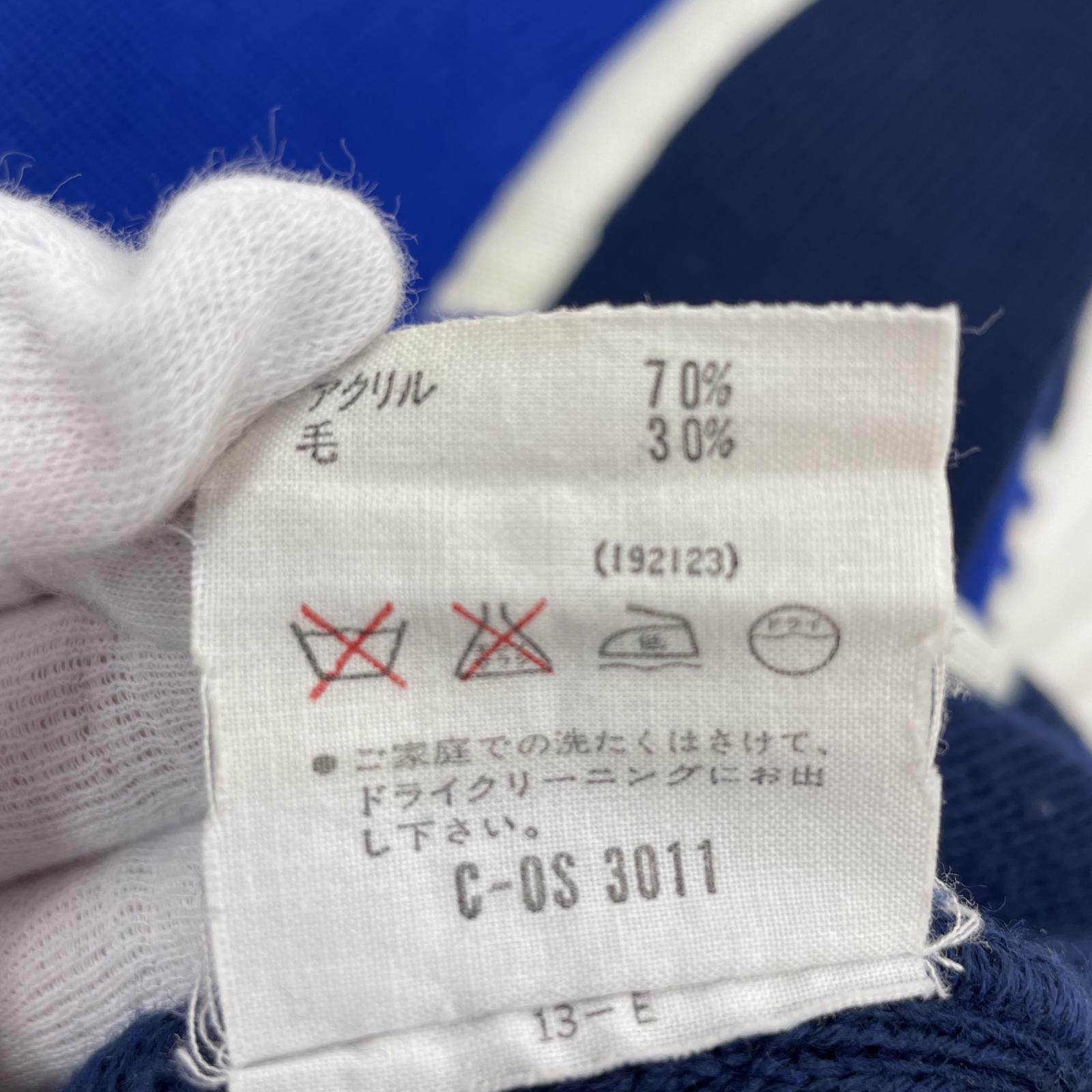 その他トップス 90s adidas デサント製 ニットワンピース M M ブルー