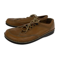 ブーツ BIRKENSTOCK バンクーバー レザー レースアップシューズ (27.0cm) 27cm (US9 UK8 1/2 EU44) ブラウン