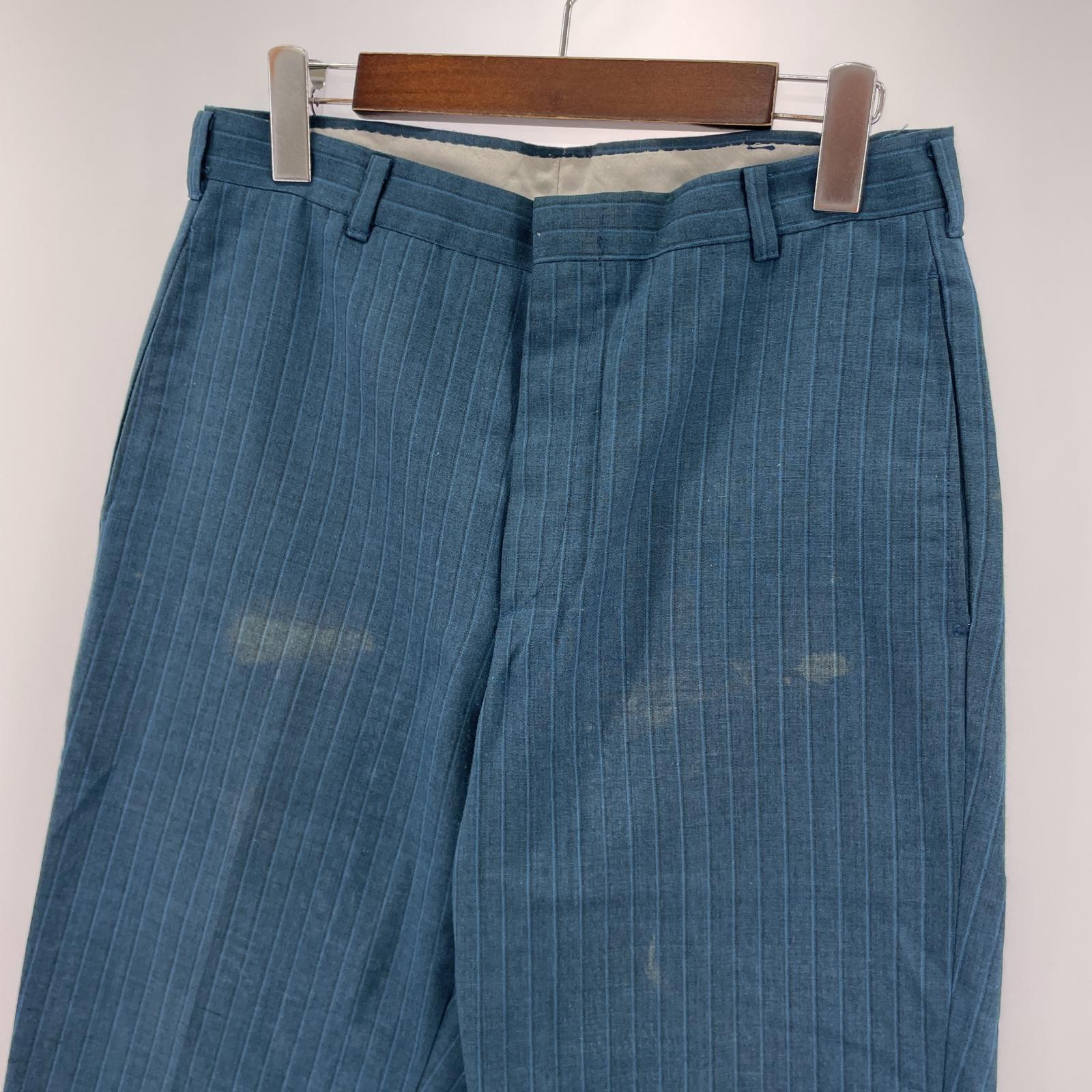 その他ボトムス Levi's STA-PREST スラックス ストライプ ブルー