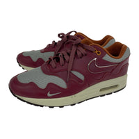 スニーカー Patta×Nike Air Max 1 Night Maroon 26.5cm (US8 1/2 UK8 EU43) レッド