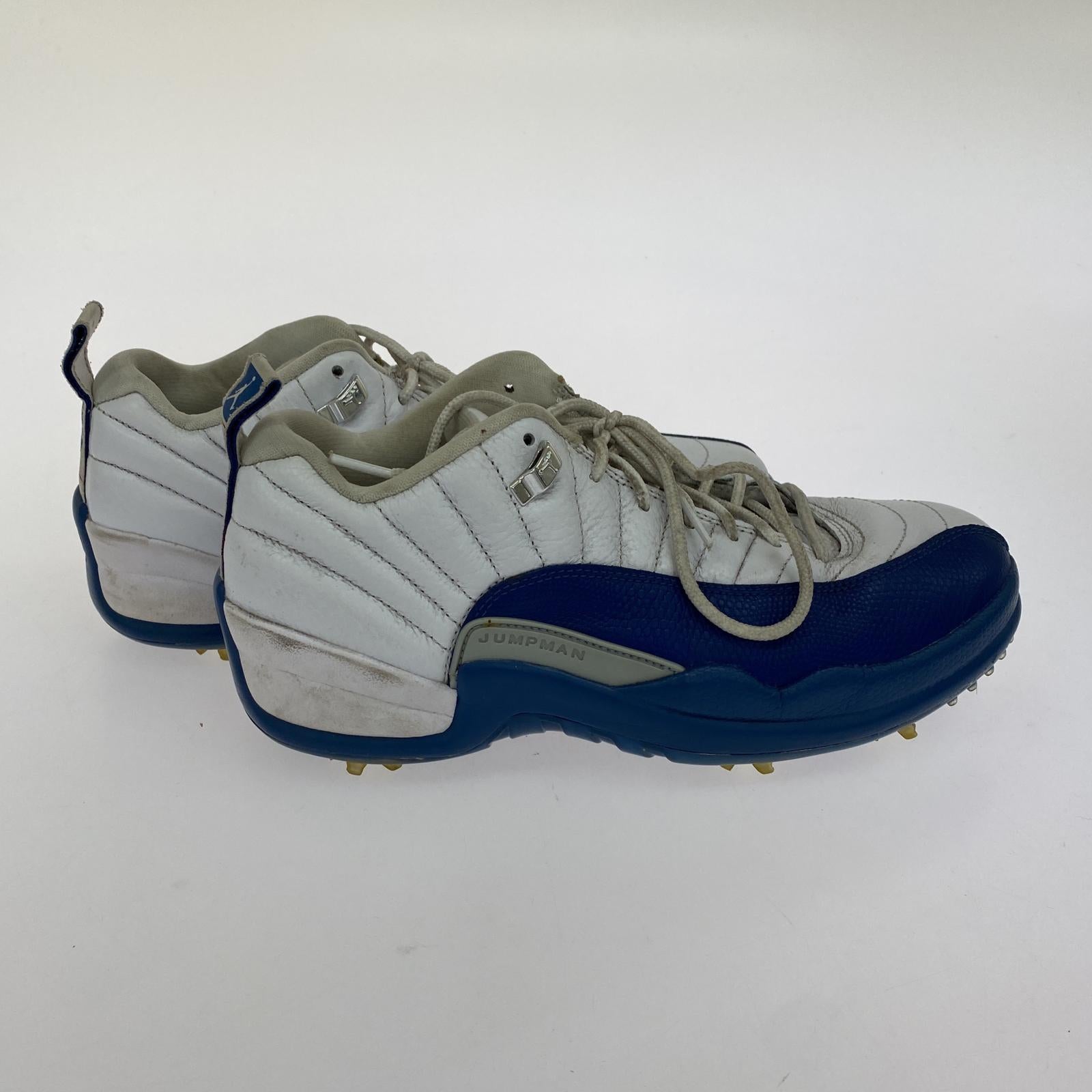 スニーカー Air Jordan 12 Golf French Blue 青白 (27.5cm) 27.5cm (US9 1/2 UK9 EU45) ホワイト