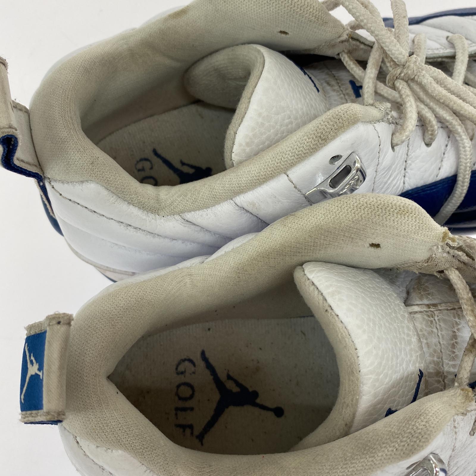 スニーカー Air Jordan 12 Golf French Blue 青白 (27.5cm) 27.5cm (US9 1/2 UK9 EU45) ホワイト