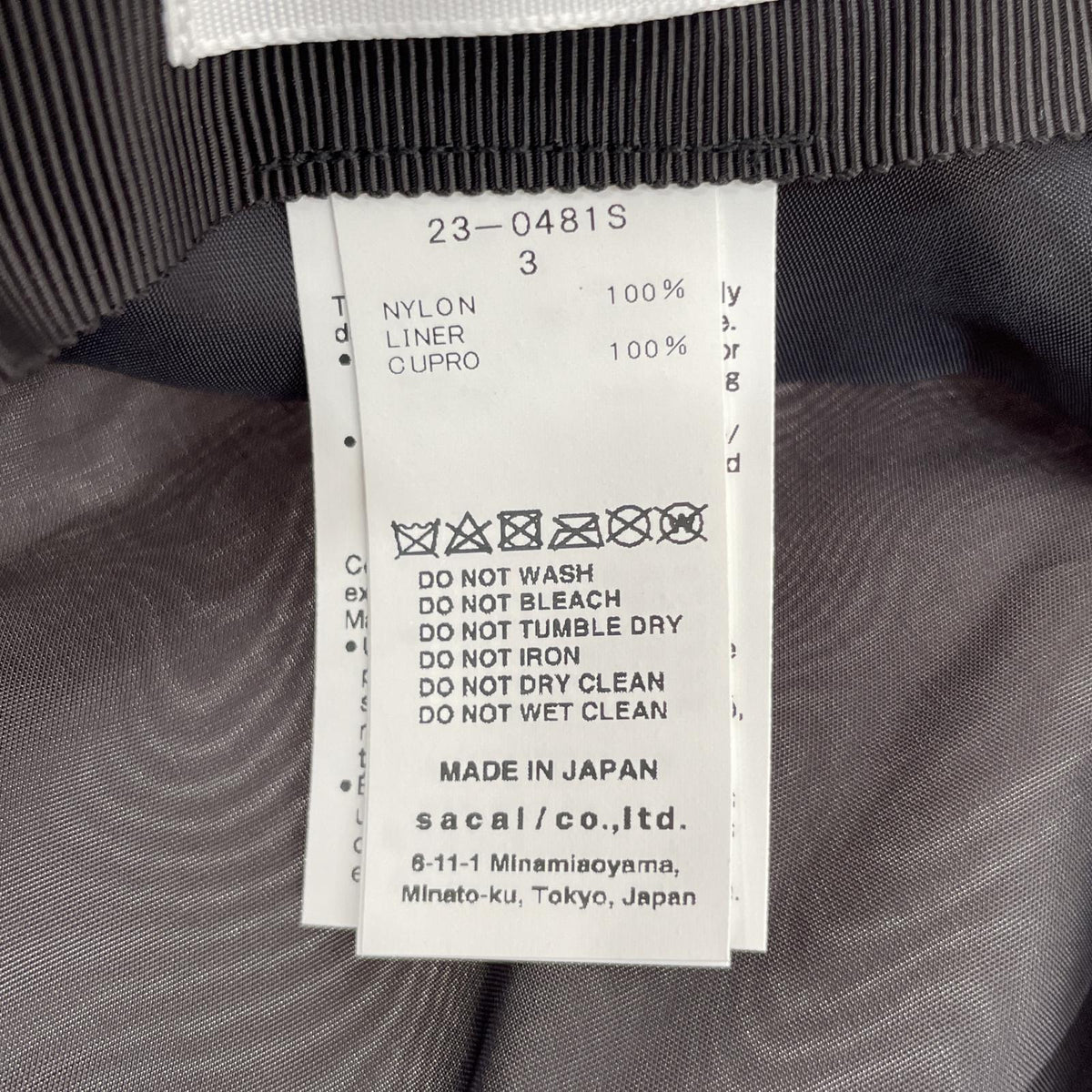 その他帽子 Sacai バケットハット