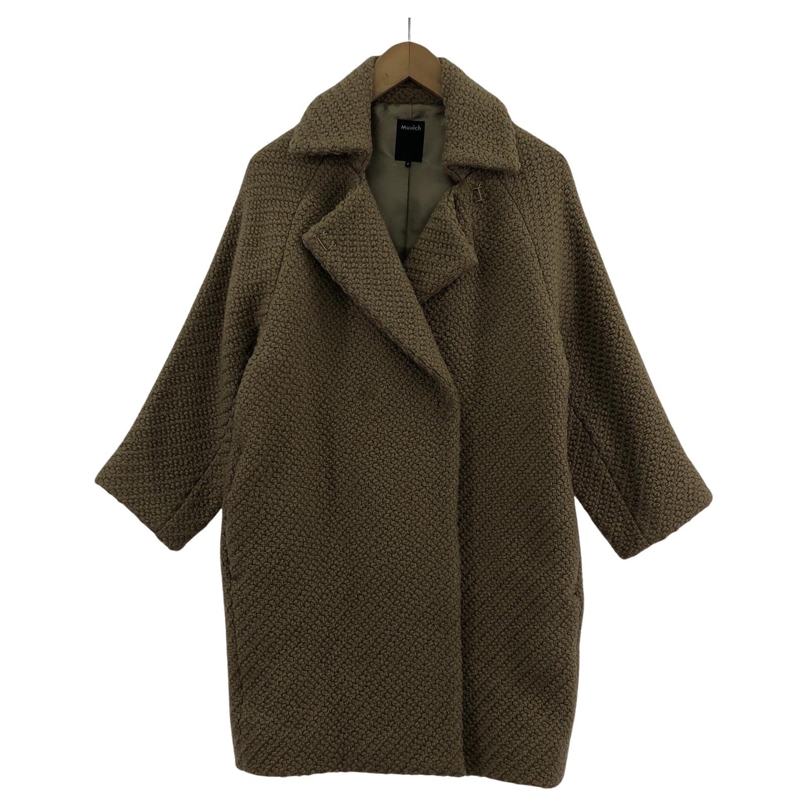 その他アウター Munich×AMERICAN RAG CIE バレルシルエットコート MN132C03 (S) S ブラウン