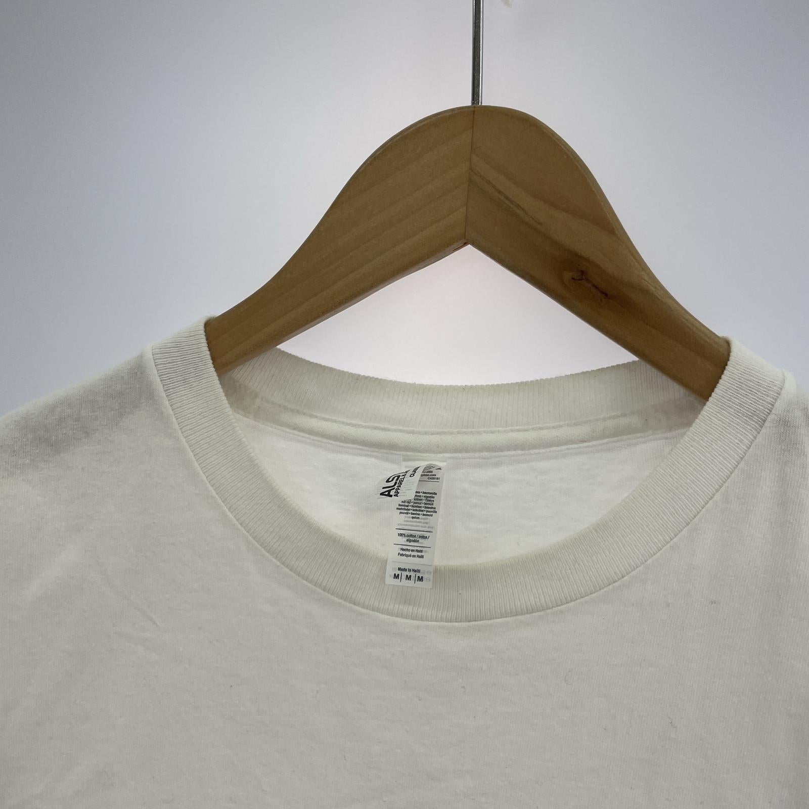 その他トップス ennoy 同色反転右胸刺繍Tee 白 M M ホワイト