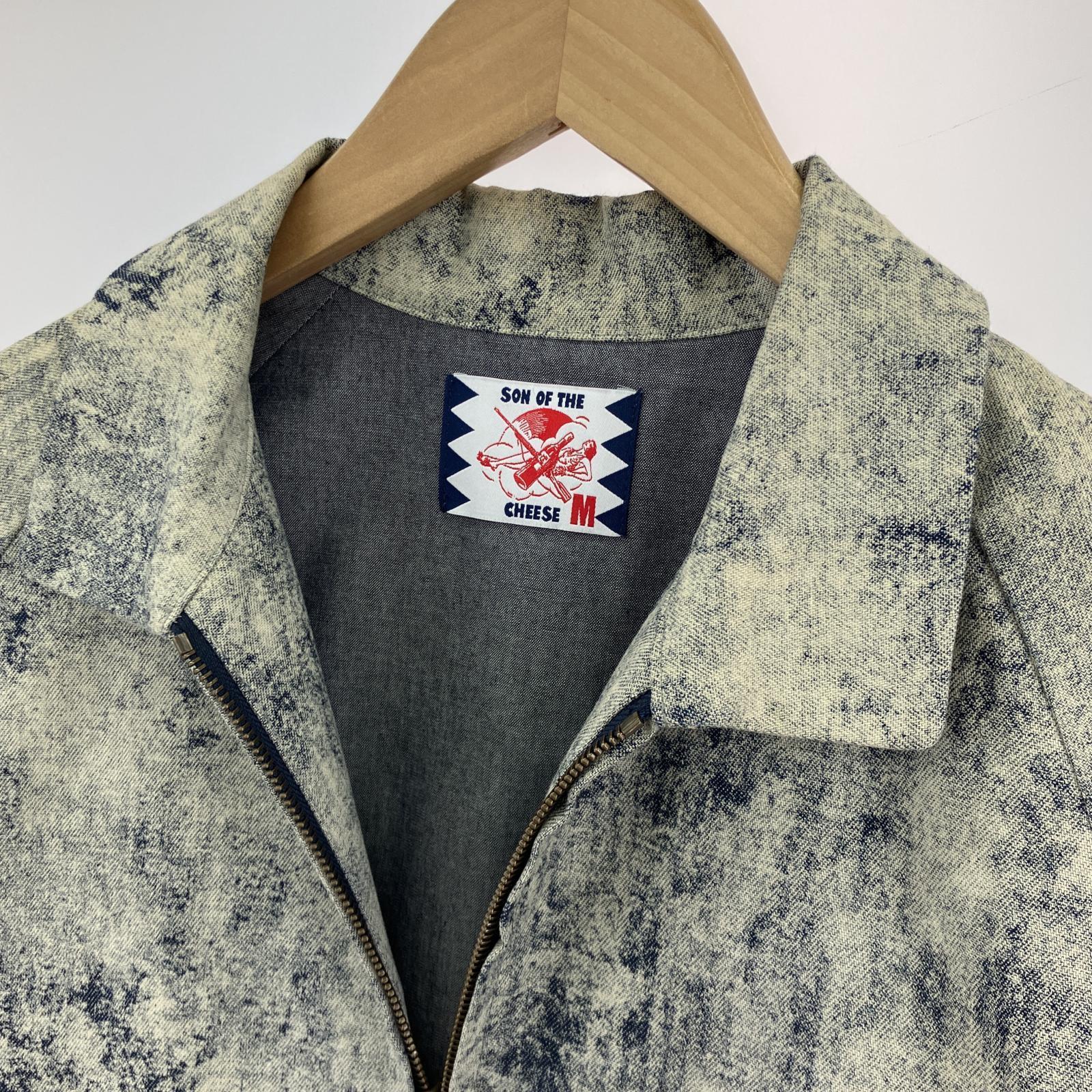 その他アウター SON OF THE CHEESE ブリーチ加工 デニムジャケット M