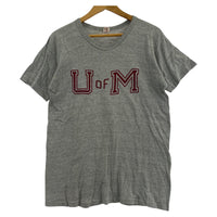 その他トップス SPORTS WEAR U OF M S/Sカットソー グ グレー