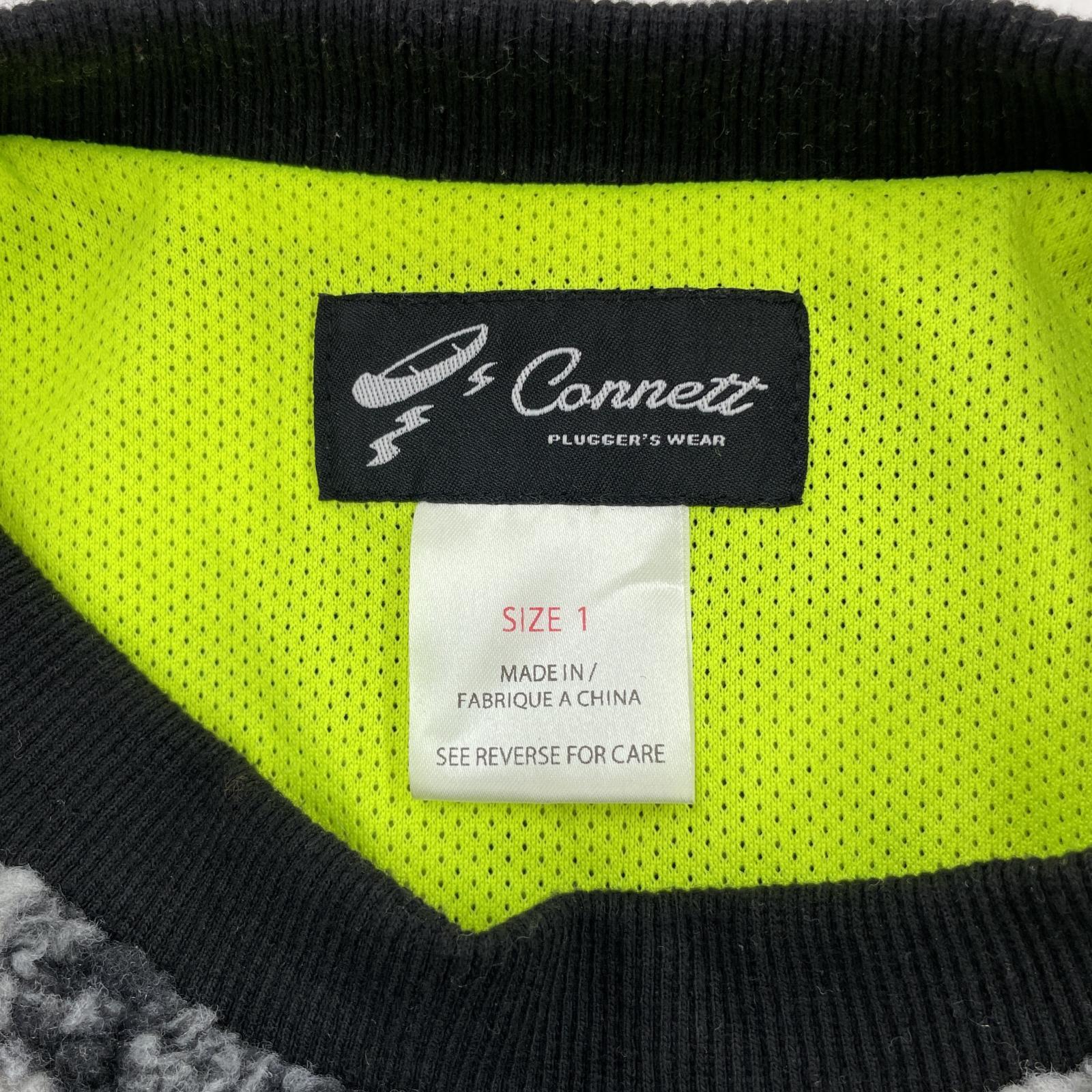 その他トップス Connett Plush Boa Crew? Jacket(L) ブラック