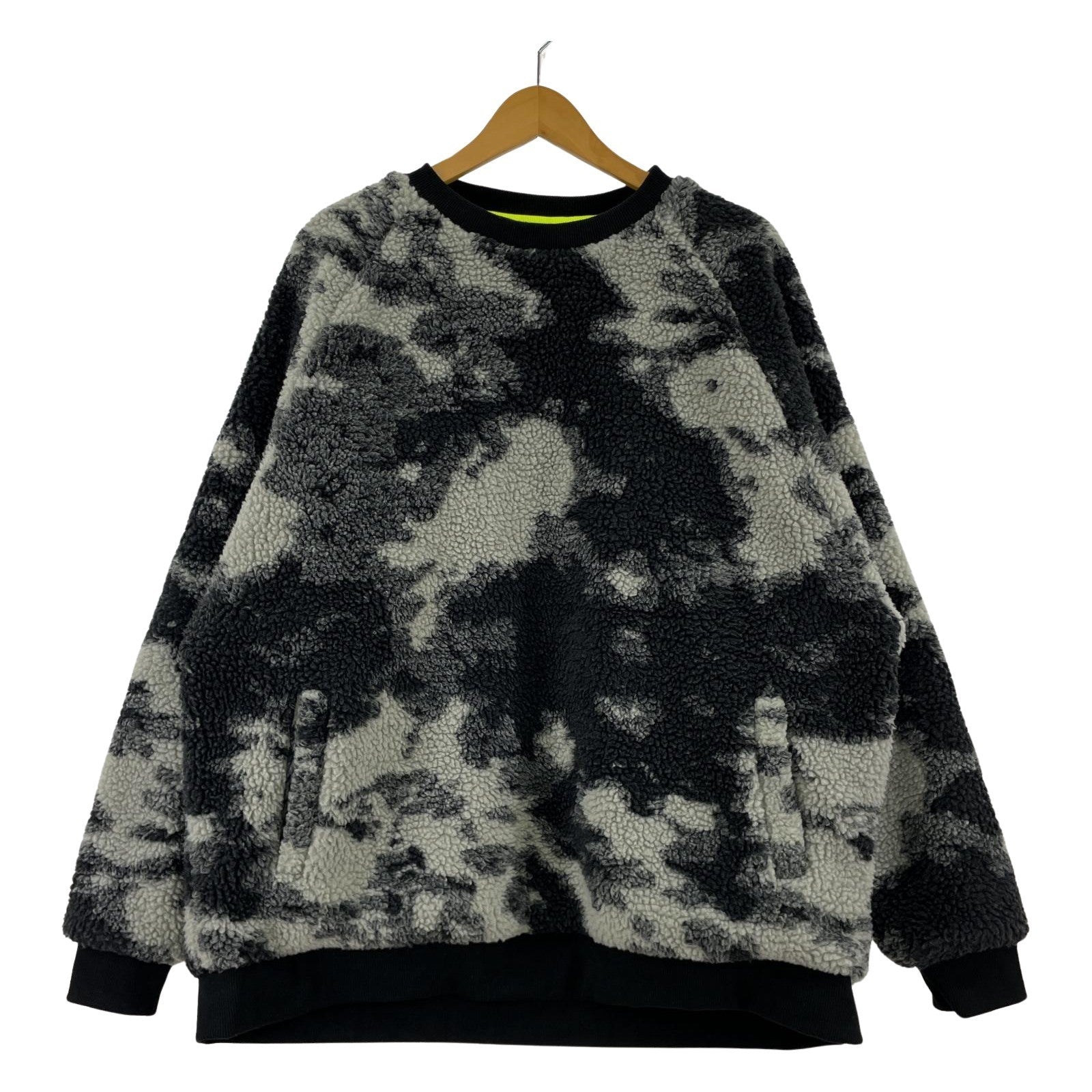 その他トップス Connett Plush Boa Crew? Jacket(L) ブラック