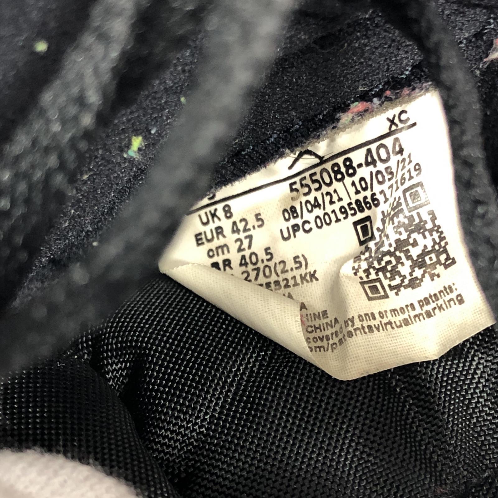 スニーカー NIKE AIR JORDAN 1 RETRO 555088-404 27cm (US9 UK8 1/2 EU44)
