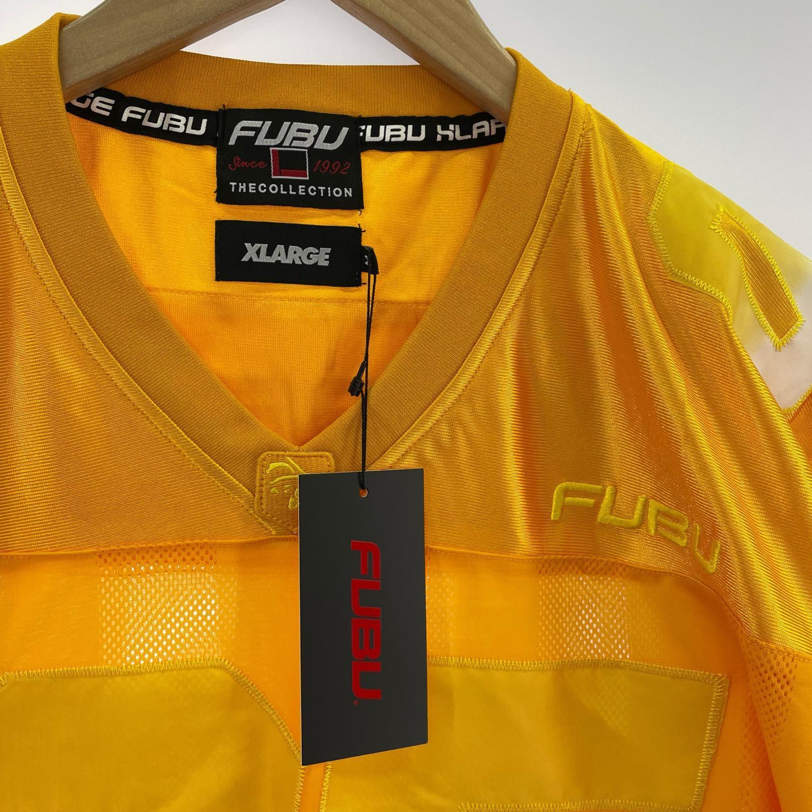 その他トップス XLARGE×FUBU ゲームシャツ イエロー M M イエロー