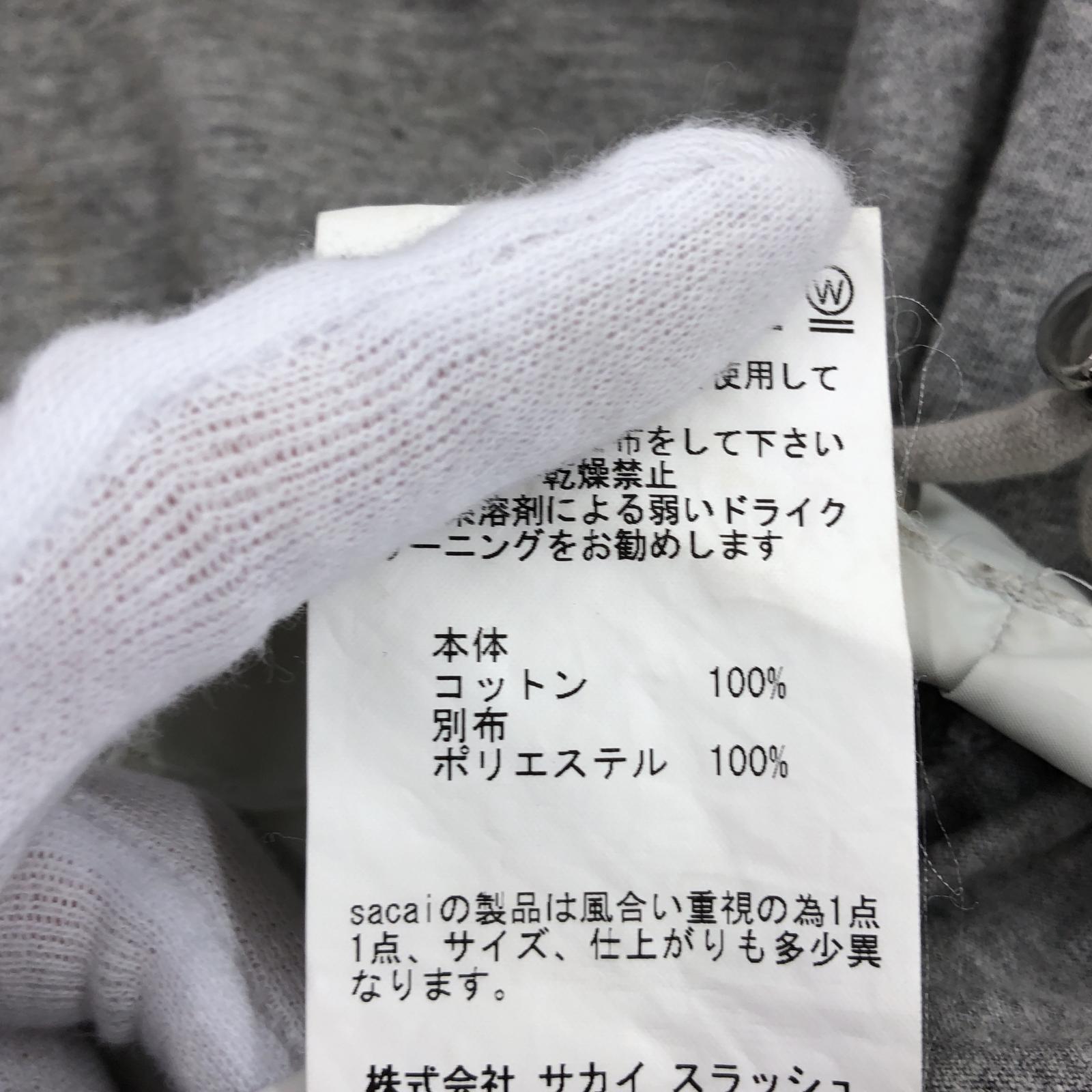 その他トップス Sacai S/Sポロシャツ S 1 グレー
