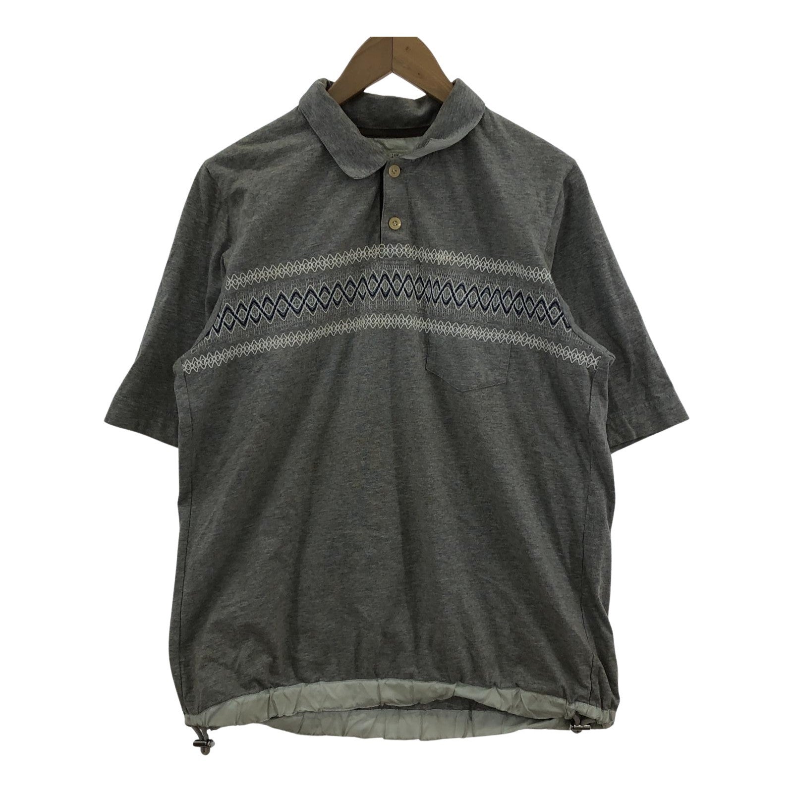 その他トップス Sacai S/Sポロシャツ S 1 グレー