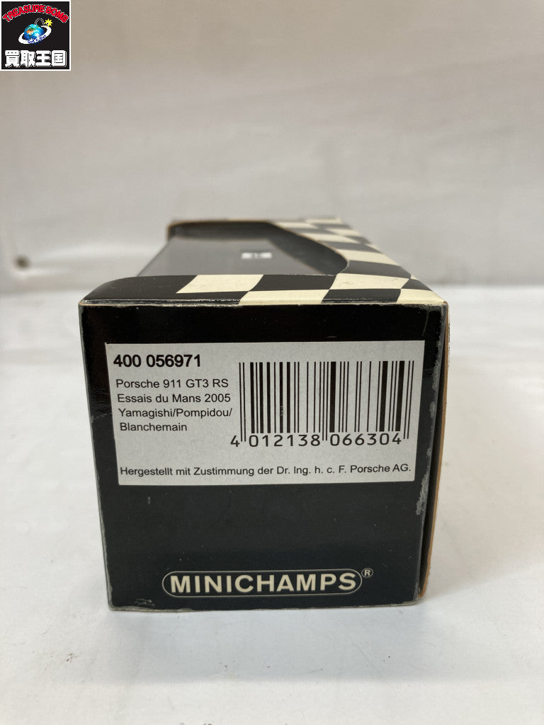ミニチャンプス 1/43 ポルシェ 911 GT3 RS T2M スケールカー