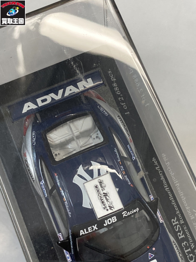 ミニチャンプス 1/43 ポルシェ 911 GT3 RS T2M スケールカー