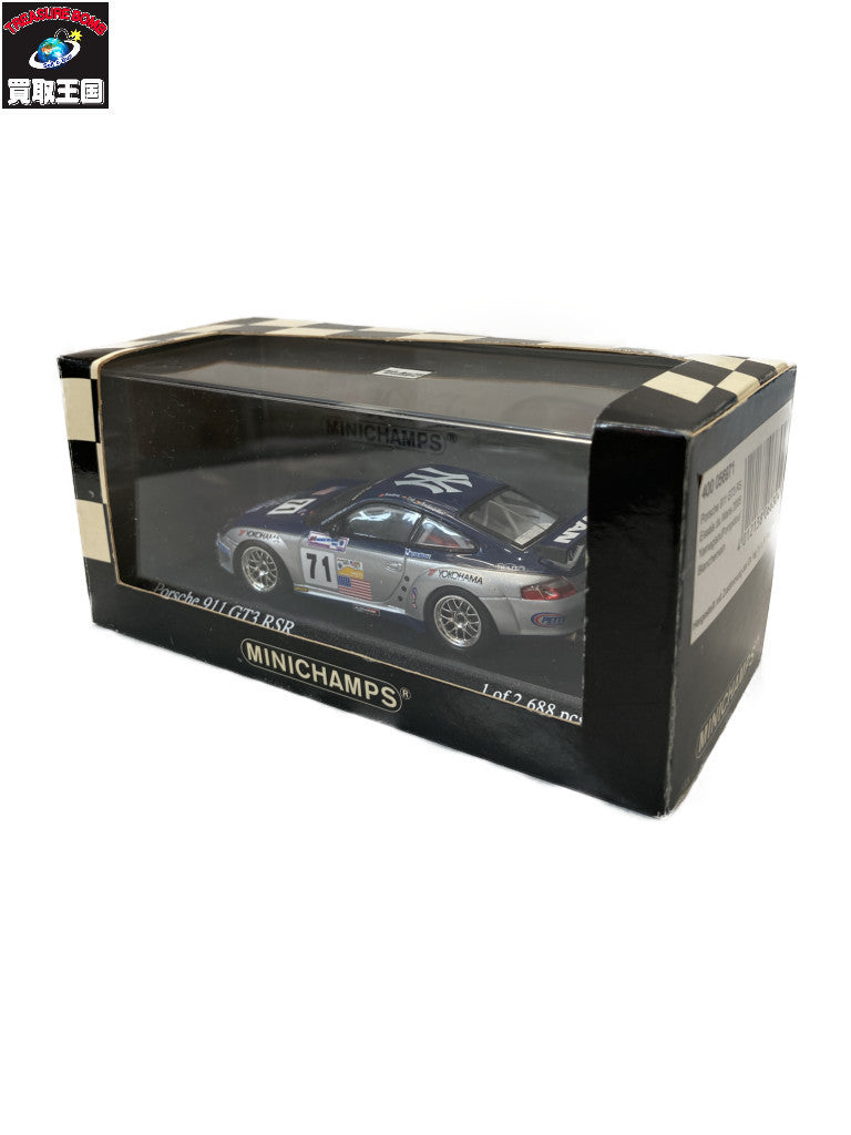 ミニチャンプス 1/43 ポルシェ 911 GT3 RS T2M スケールカー
