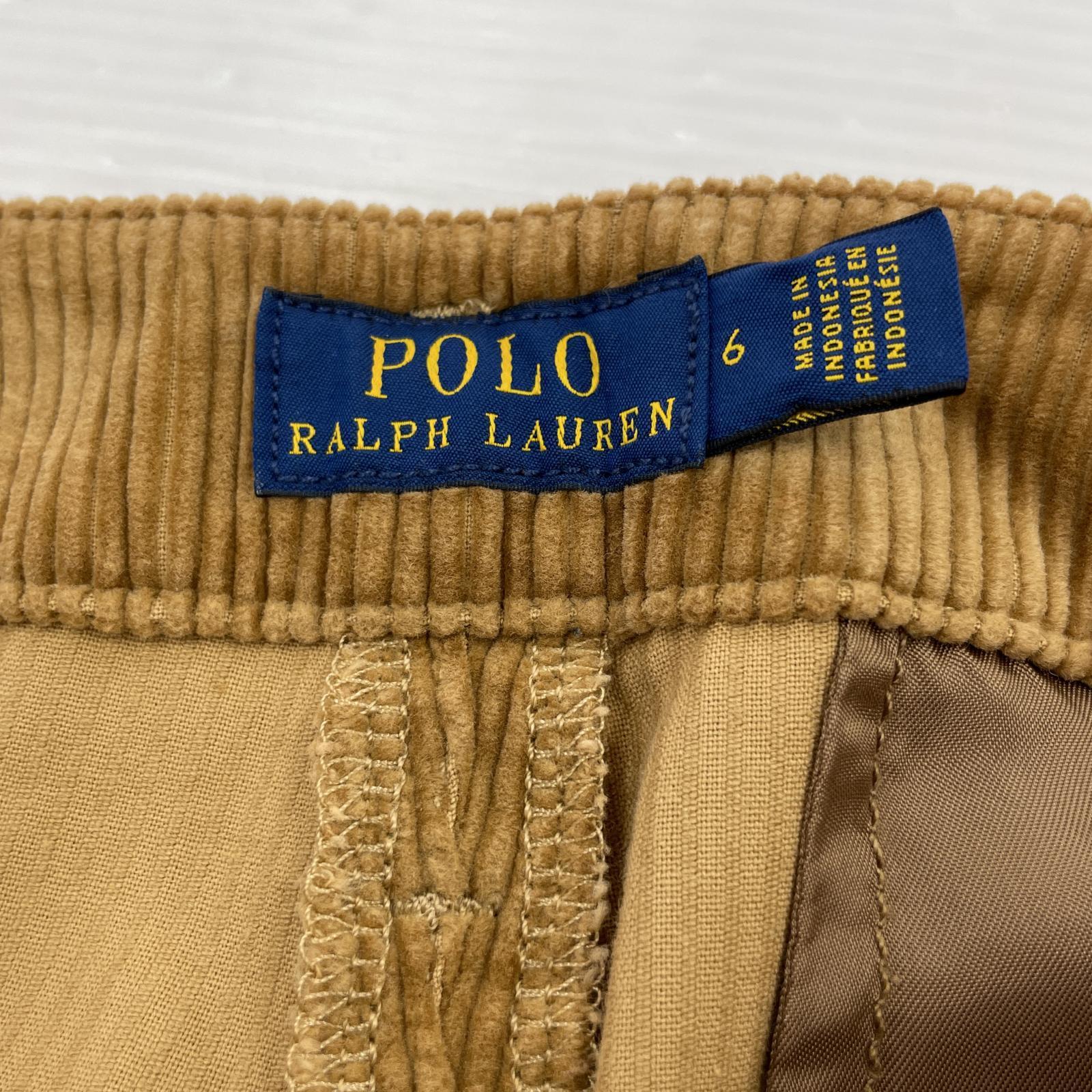 その他ボトムス POLO RALPH LAUREN コーデュロイパンツ 6 ブラウン