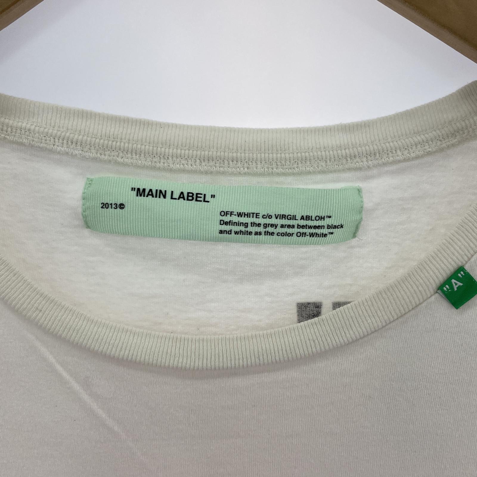その他トップス OFF-WHITE 19SS S/S STENCIL OVE ホワイト