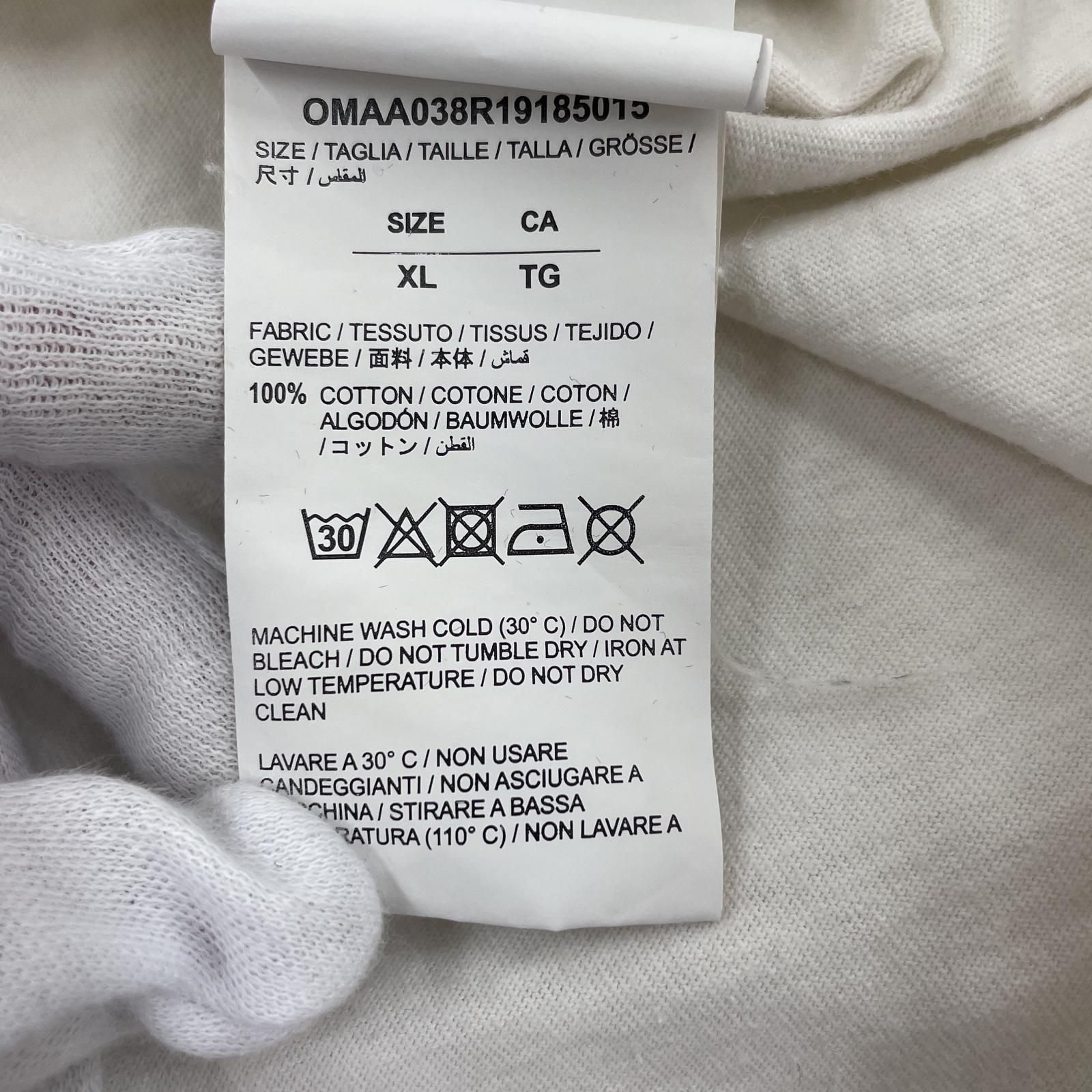 その他トップス OFF-WHITE 19SS S/S STENCIL OVE ホワイト
