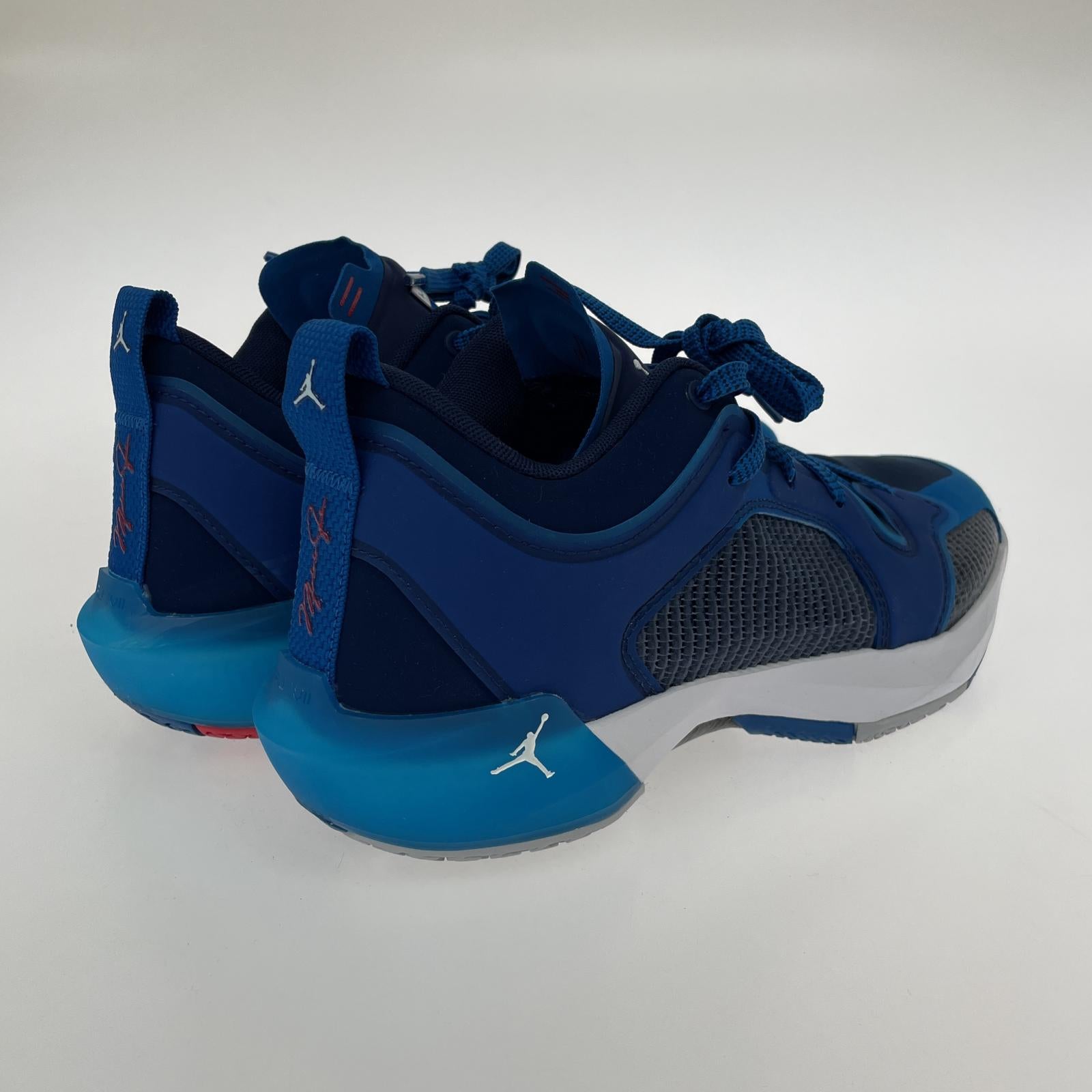 スニーカー Nike Air Jordan 37 Low Military Blue/White 27.5cm 27.5cm (US9 1/2 UK9 EU45) ブルー