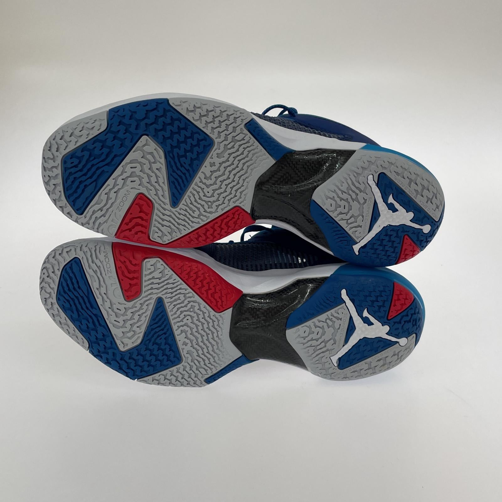 スニーカー Nike Air Jordan 37 Low Military Blue/White 27.5cm 27.5cm (US9 1/2 UK9 EU45) ブルー