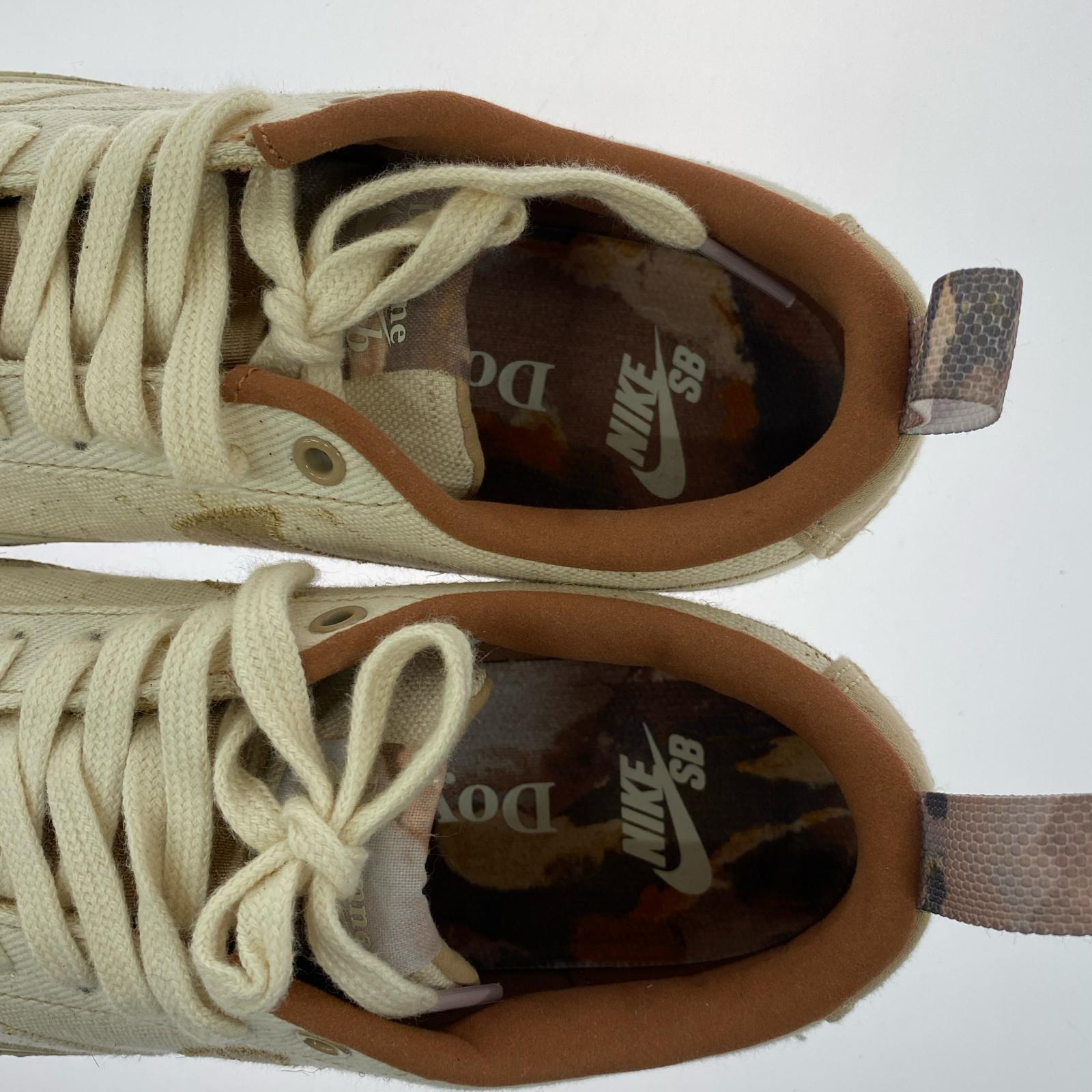 シューズ NIKE×Doyenne/Blazer Low Coconut Milk and Rattan/25cm 25cm (US7 UK6 1/2 EU40) ベージュ