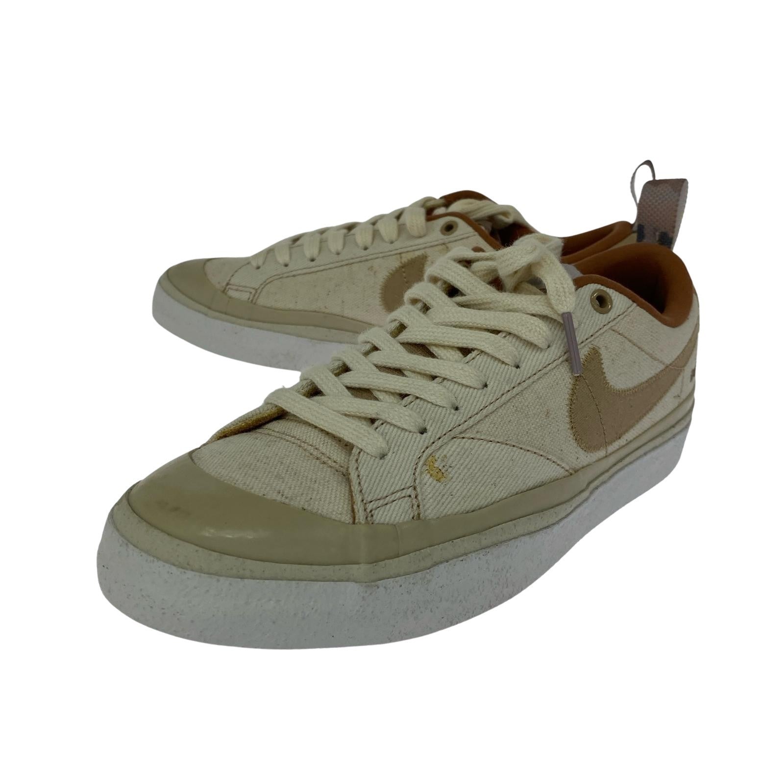 シューズ NIKE×Doyenne/Blazer Low Coconut Milk and Rattan/25cm 25cm (US7 UK6 1/2 EU40) ベージュ