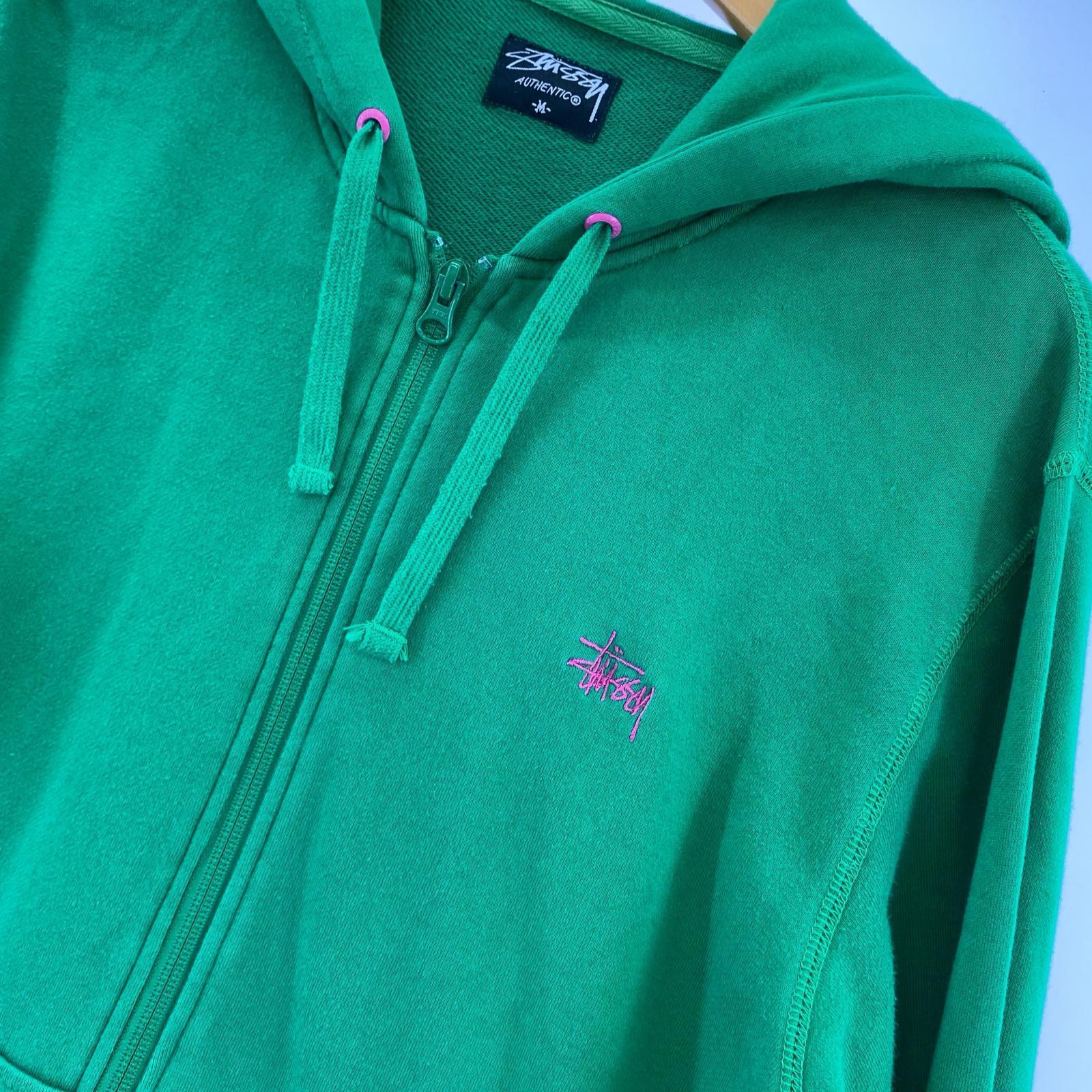 その他トップス STUSSY zip up hoodie M M