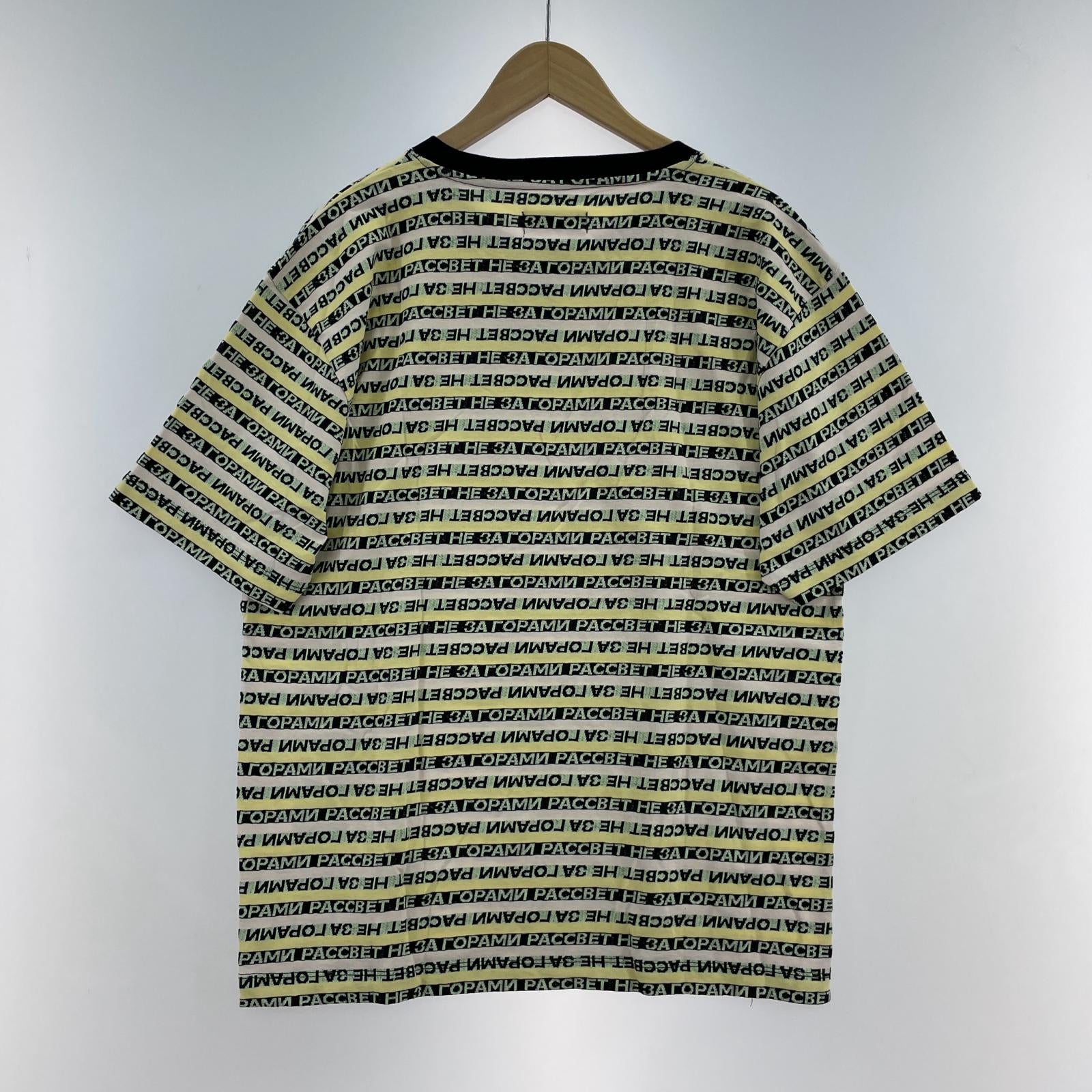 その他トップス PACCBET STRIPED JACQUARD T-SHI M