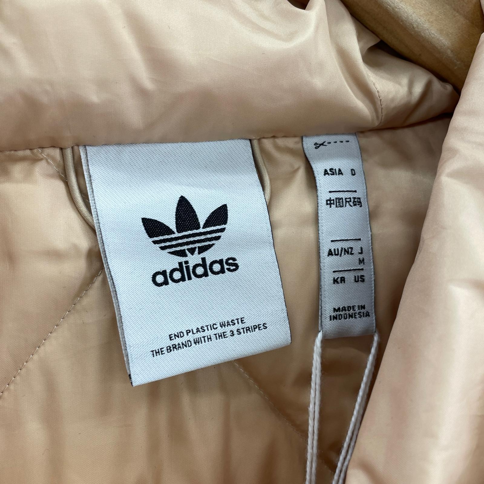 その他アウター adidas 中綿ダウンジャケット (M) ベージュ M ベージュ