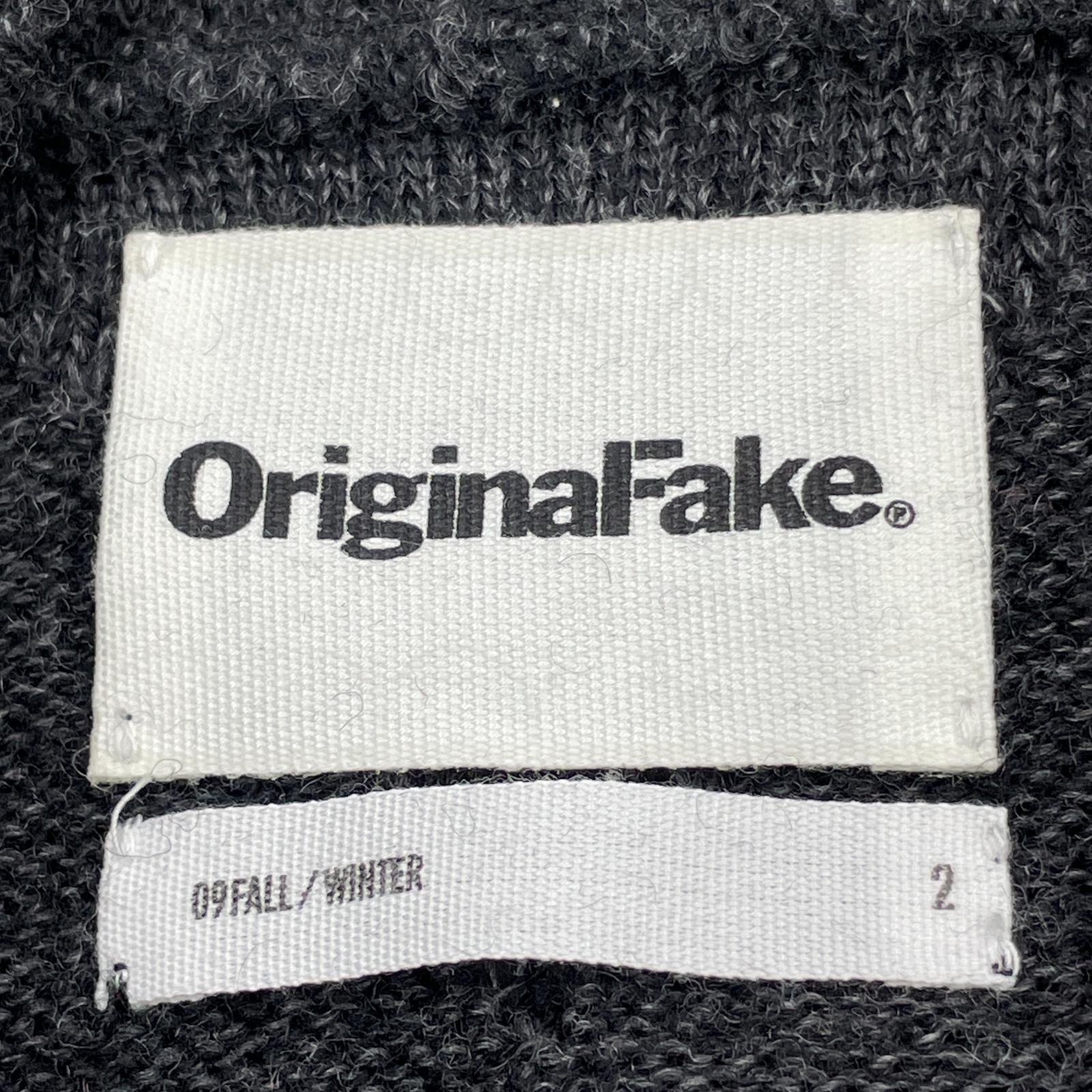 その他トップス OriginalFake 09FW ニットパーカー グレ 2 グレー