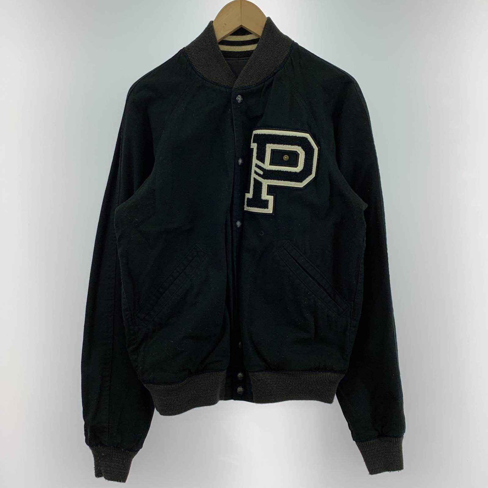 その他アウター POLO RALPH LAUREN リバーシブルスタジャン 黒 S ブラック