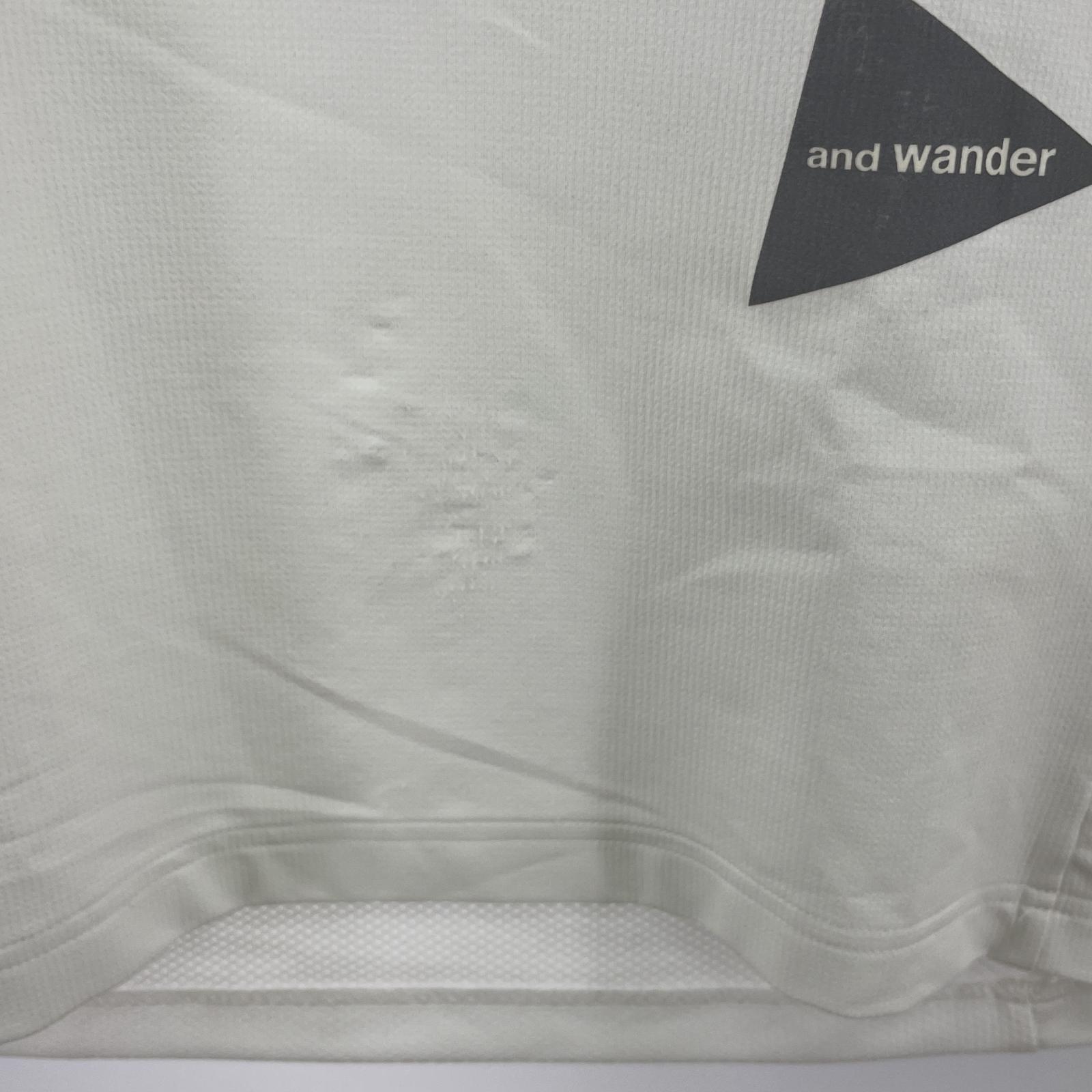 その他トップス and wander hybrid base layer short sleeve ホワイト